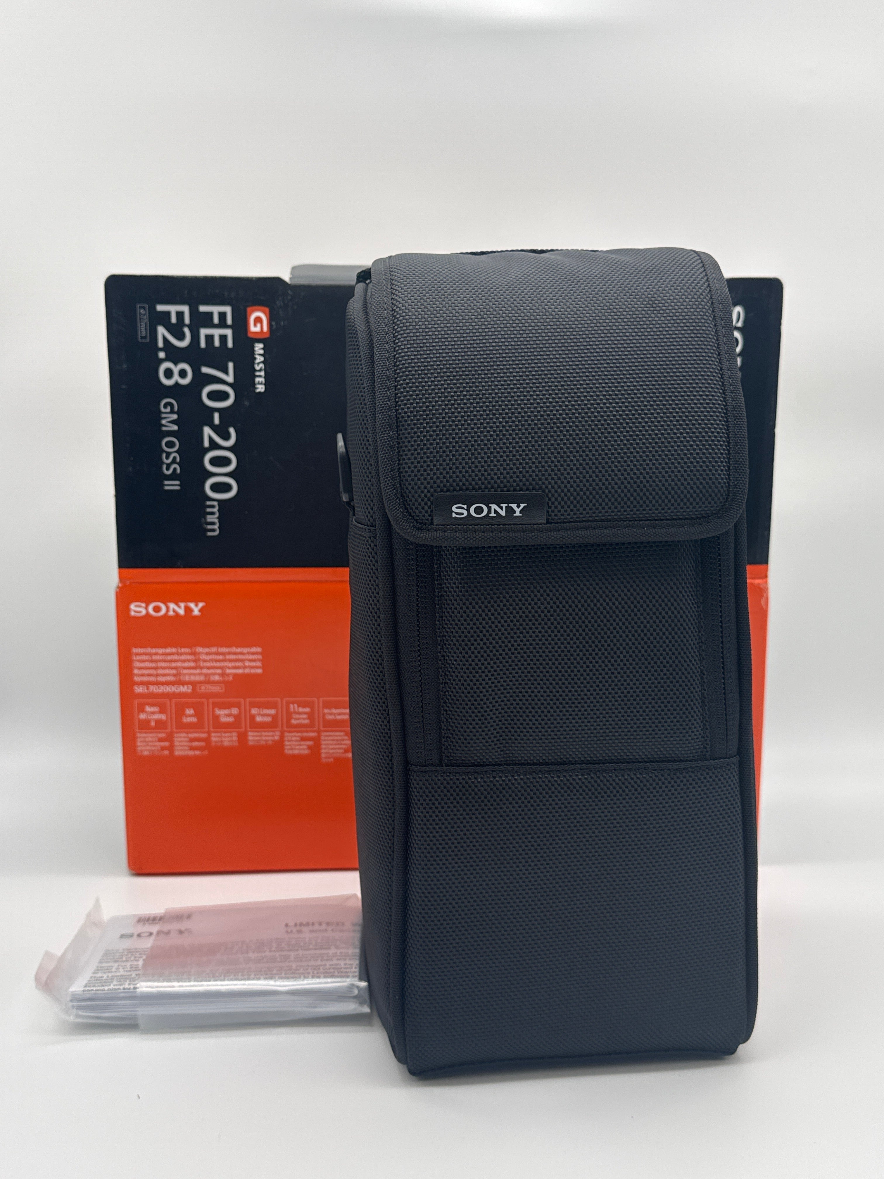 Sony FE 70-200mm f/2.8 GM OSS II SEL70200GM2 Telephoto Zoom Sony E Mount - New