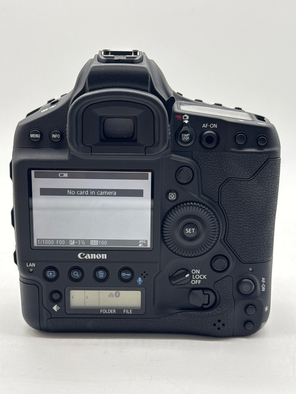 Canon EOS-1D X Mark III Mirrorless Camera Body Only Black - Used