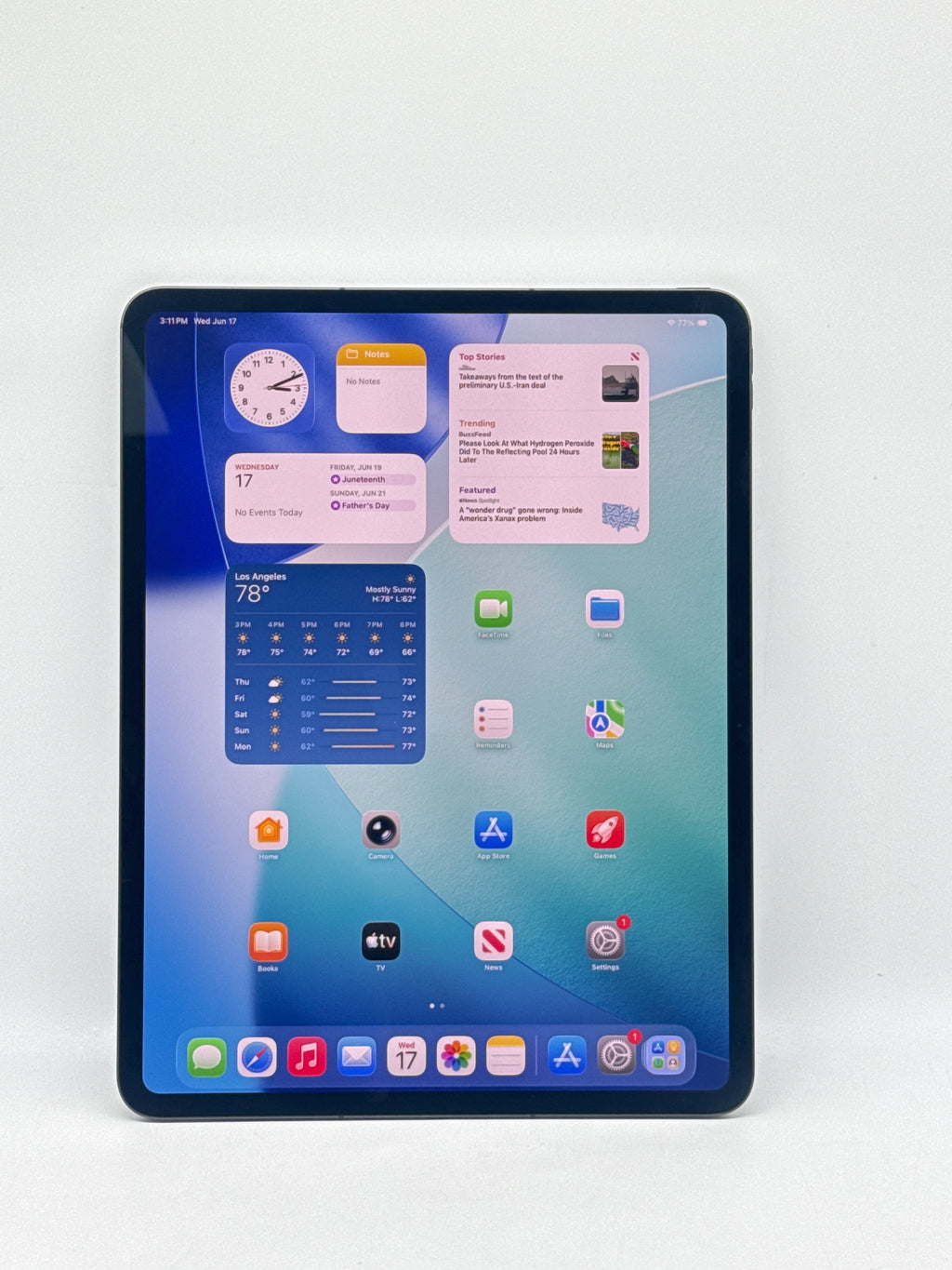 Apple iPad Pro M5 A3361 13" 256GB Wi-Fi + Cellular Space Black - Verizon