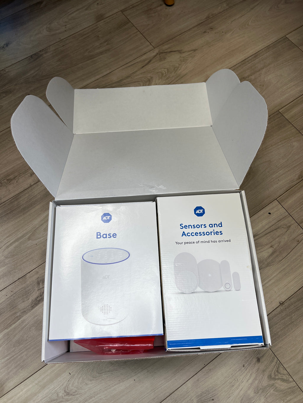 ADT Smart Home Security- Base - Window Door Motion Sensors - New Open Box