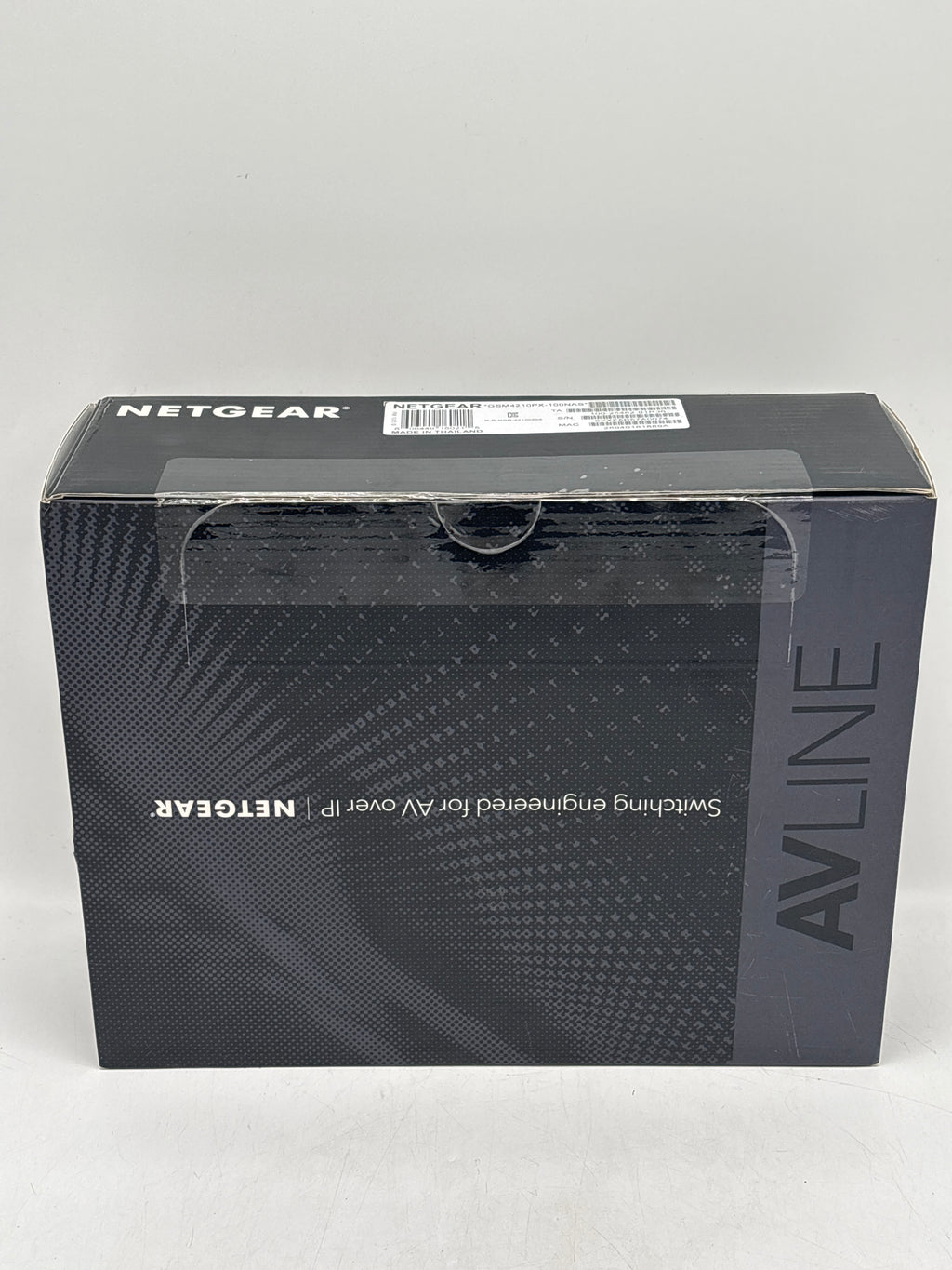 Netgear Avline GSM4210PX-100NAS Wired Router Black - New In Box