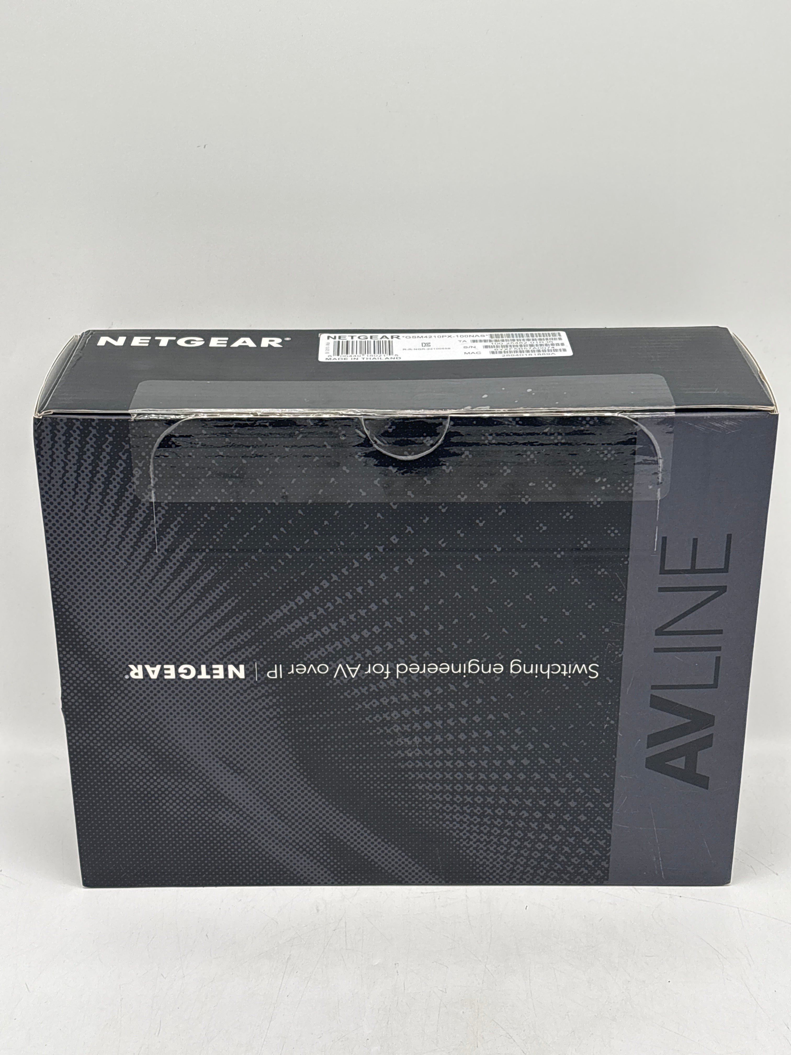 Netgear Avline GSM4210PX-100NAS Wired Router Black - New In Box