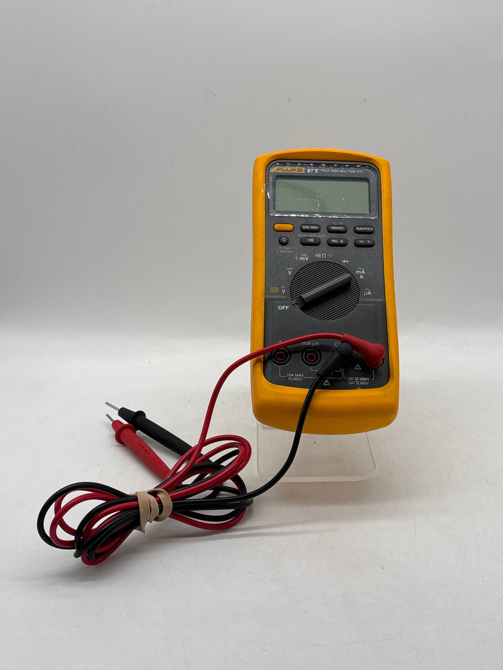 Fluke 87V True RMS Digital Multimeter CAT III 1000V CAT IV 600V - Used
