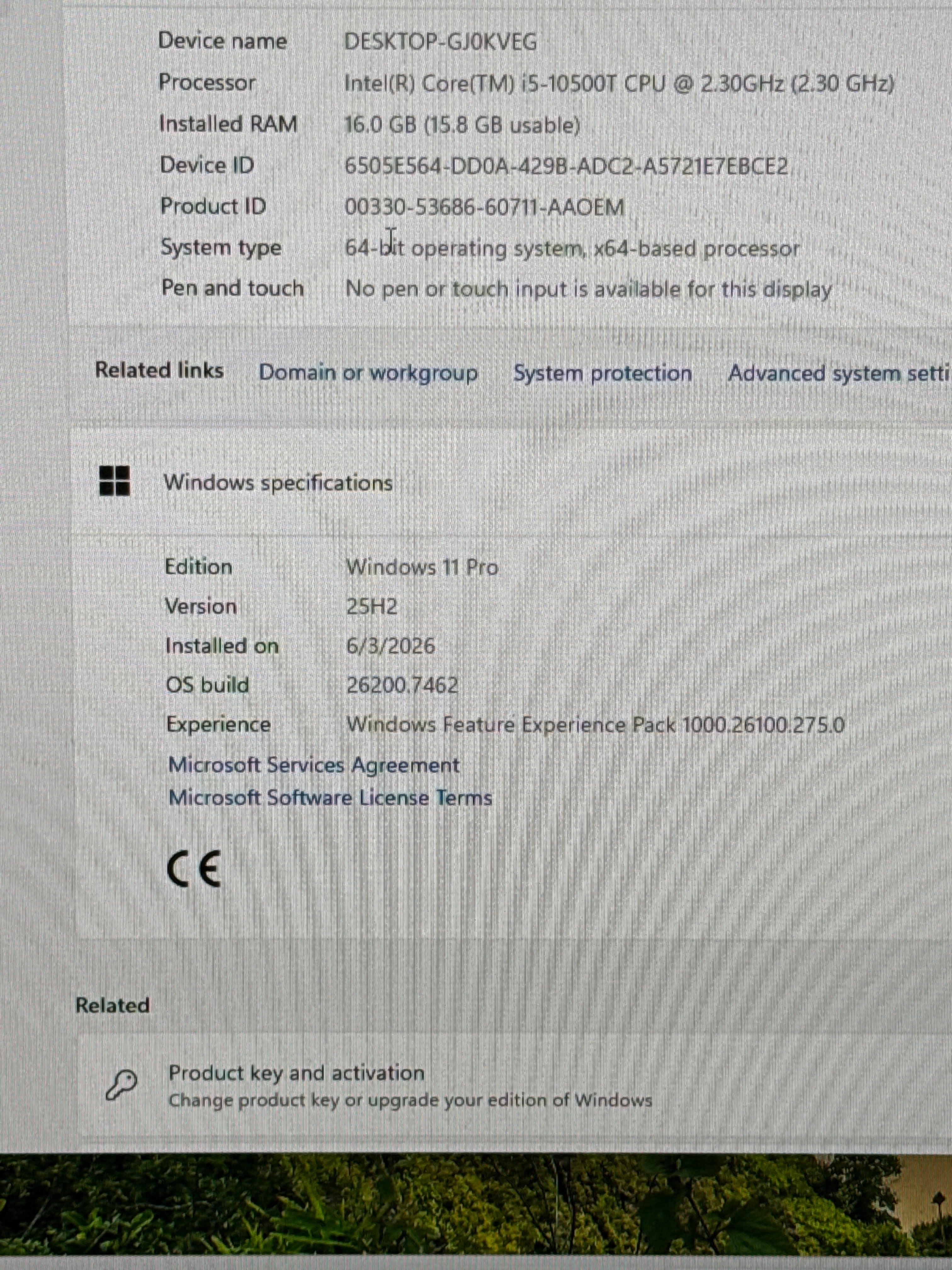HP EliteDesk 800 G6 Desktop i5-10500T 16GB RAM 512GB SSD Windows 11 - Used