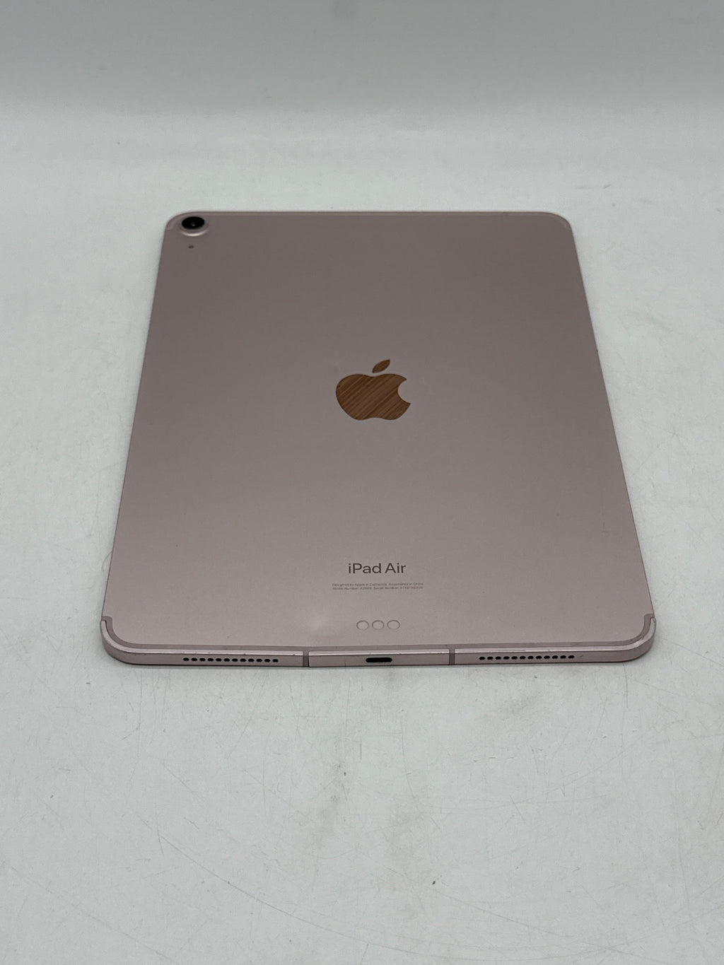 Apple iPad Air 5th Gen A2589 Cellular Pink 256GB cracked screen & bent
