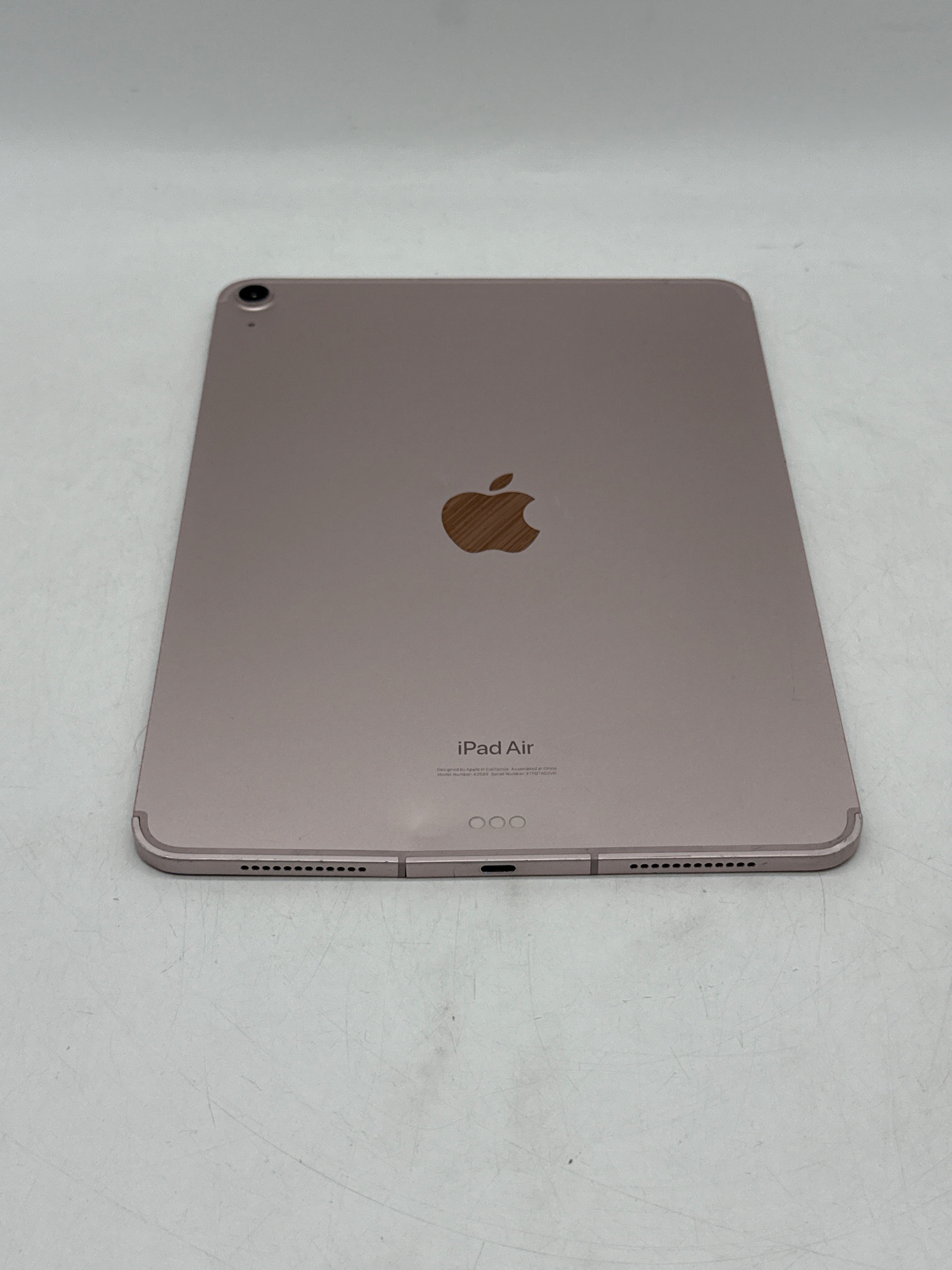 Apple iPad Air 5th Gen A2589 Cellular Pink 256GB cracked screen & bent