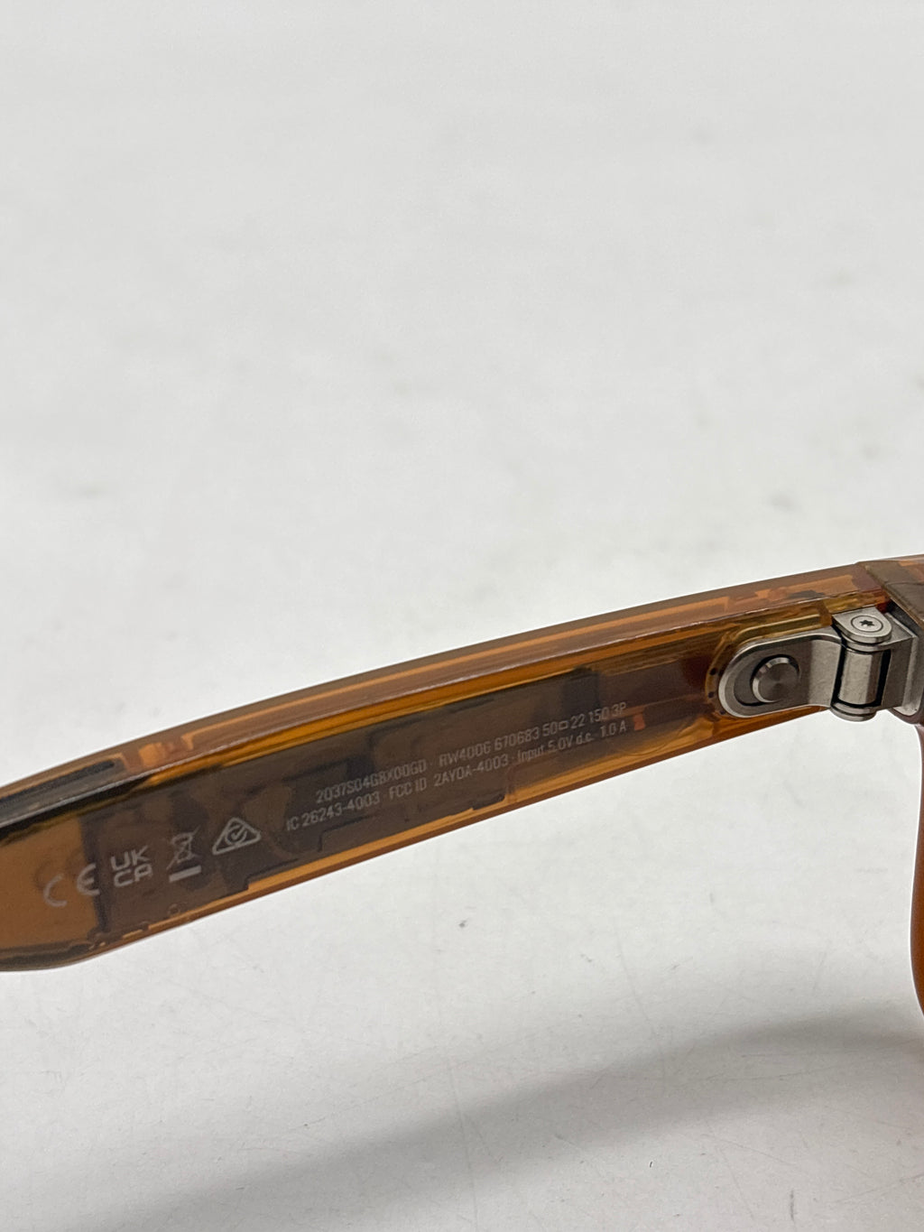 Meta Ray-Ban Wayfarer RW4006 Smart Glasses Green - Used