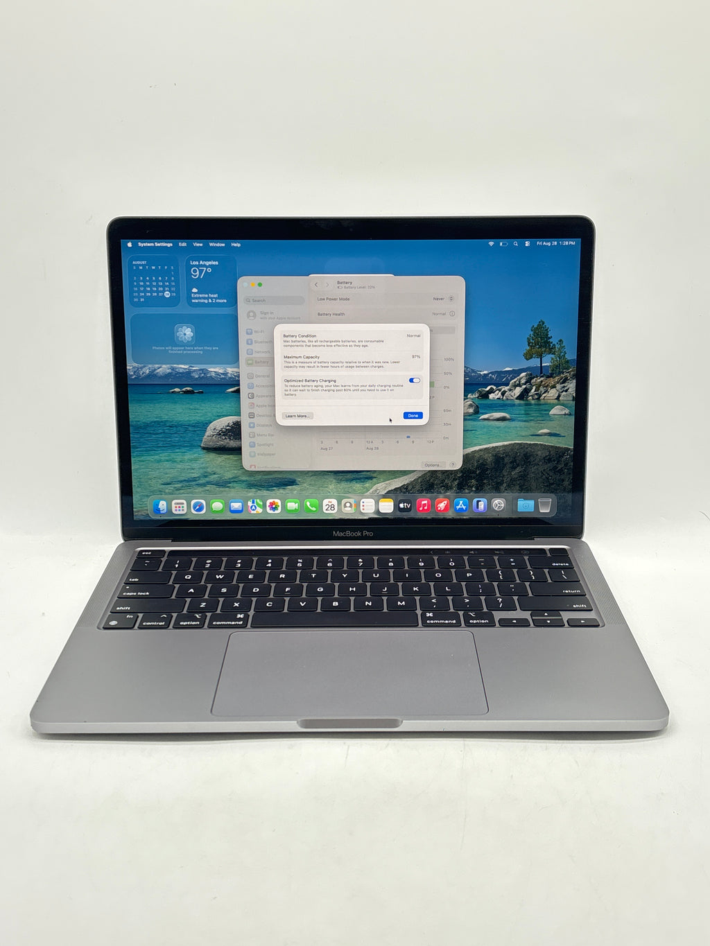 Apple MacBook Pro 13" A2338 M1 8GB RAM 256GB SSD Space Gray - Used