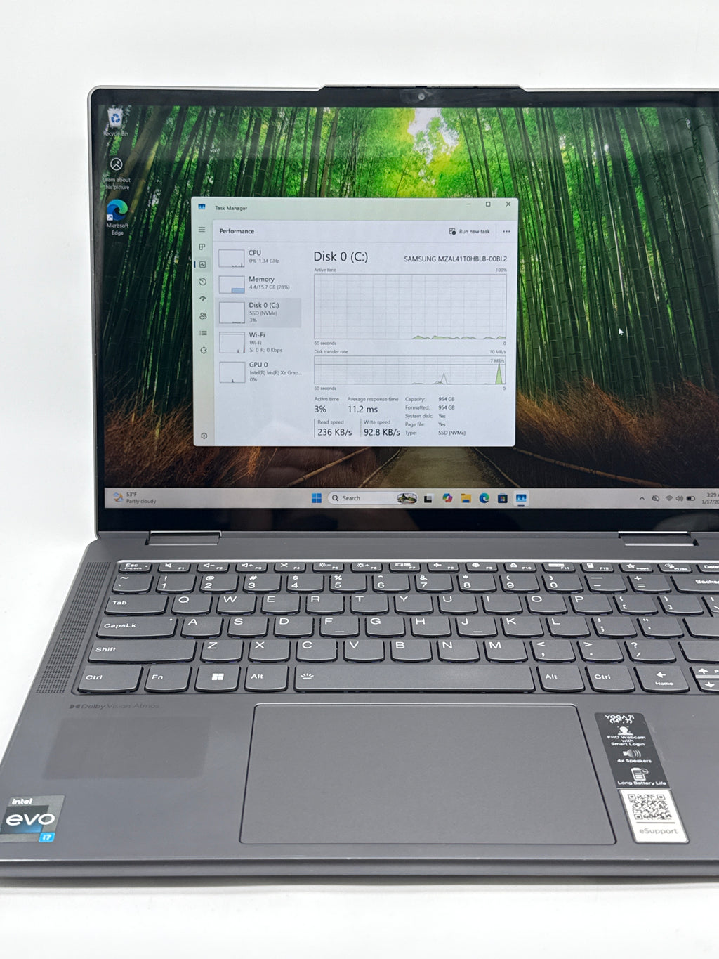 Lenovo Yoga 7 14ALI7 i7-1255U 16GB RAM 1TB SSD