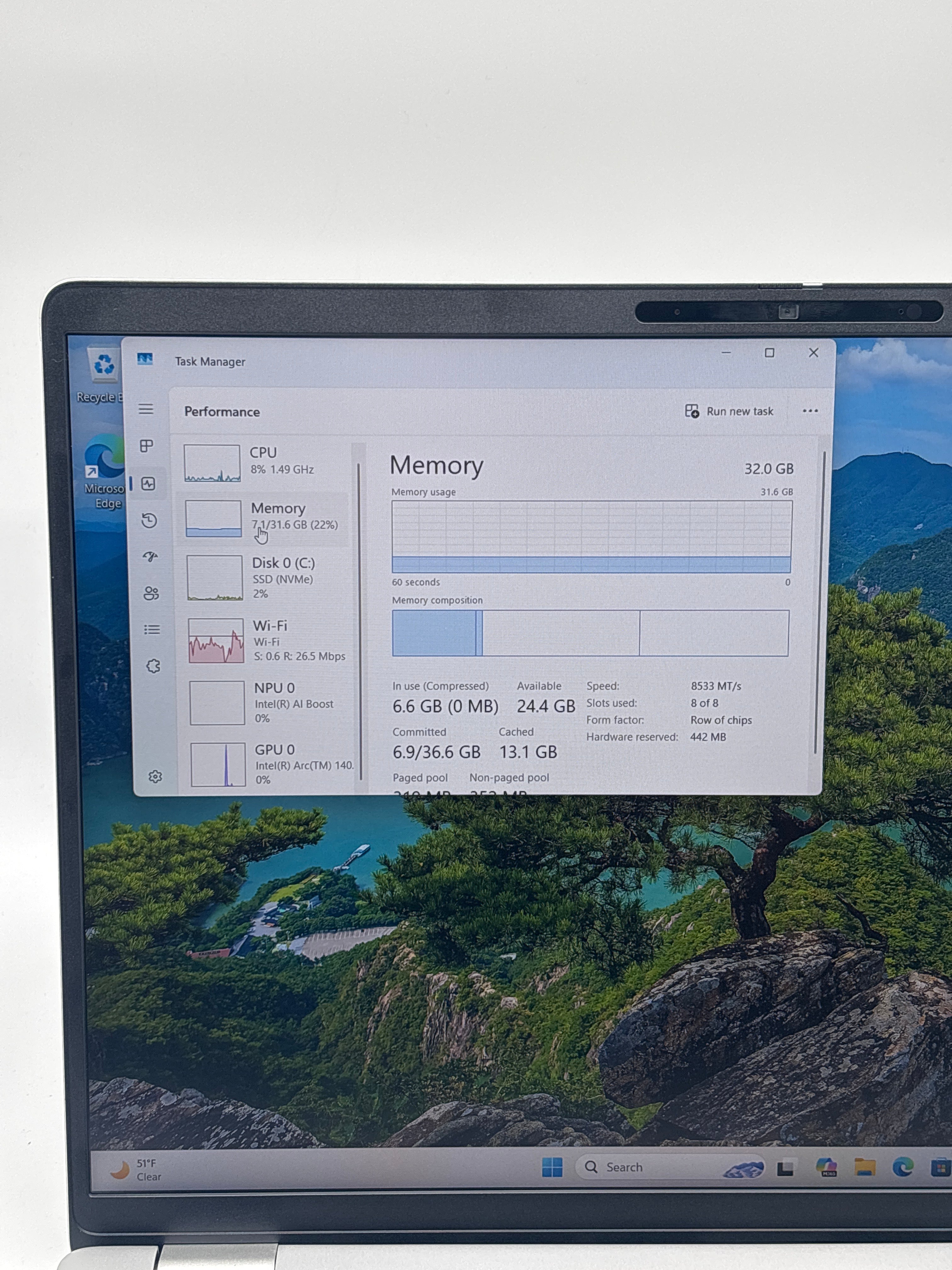 Dell Pro 16 Plus PB16250 16" Intel Ultra 7 512GB SSD 32GB RAM Laptop - Used