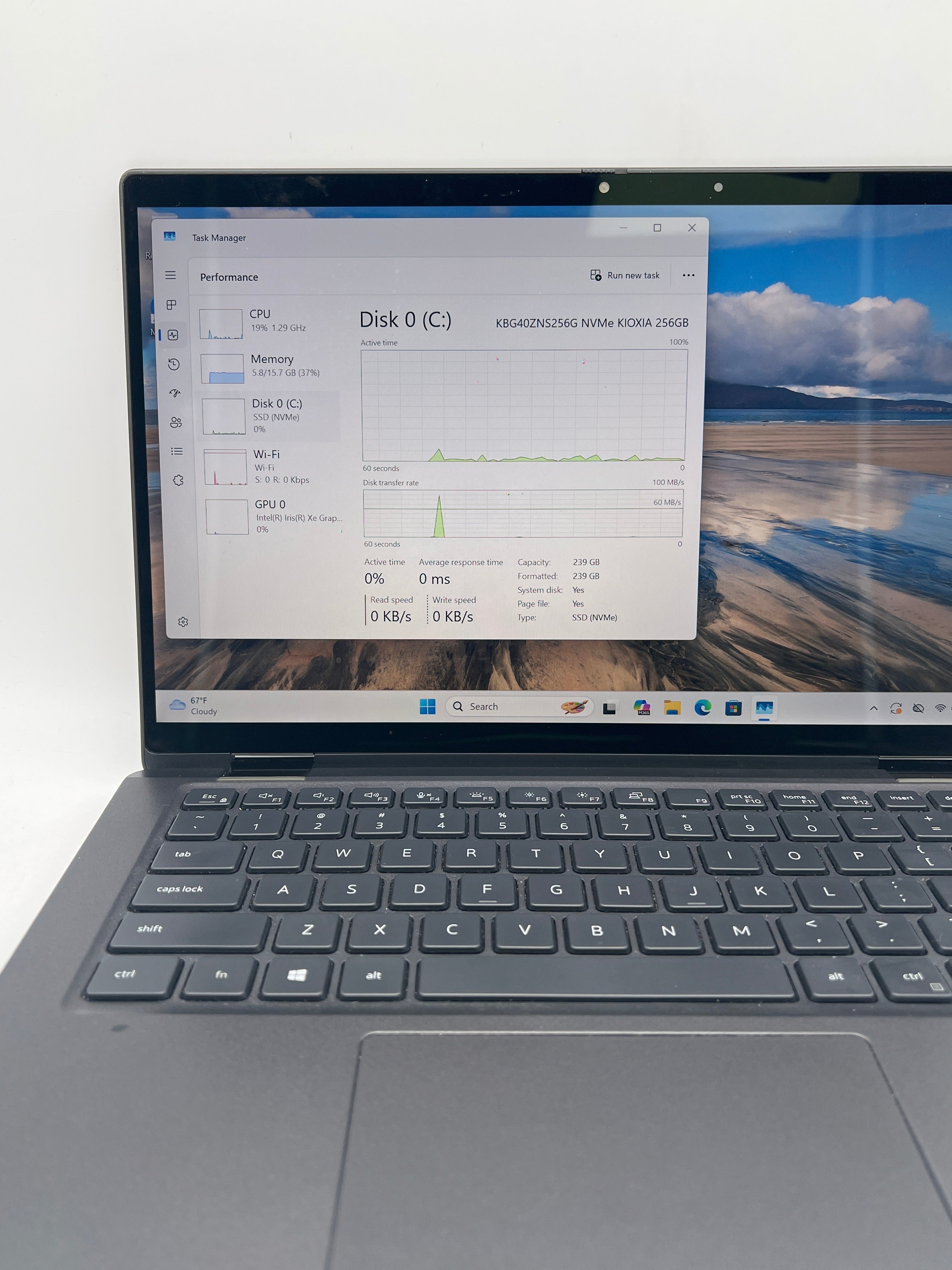 Dell Latitude 7420 14 inch i7-1185G7 16GB RAM 256GB SSD Black - Used