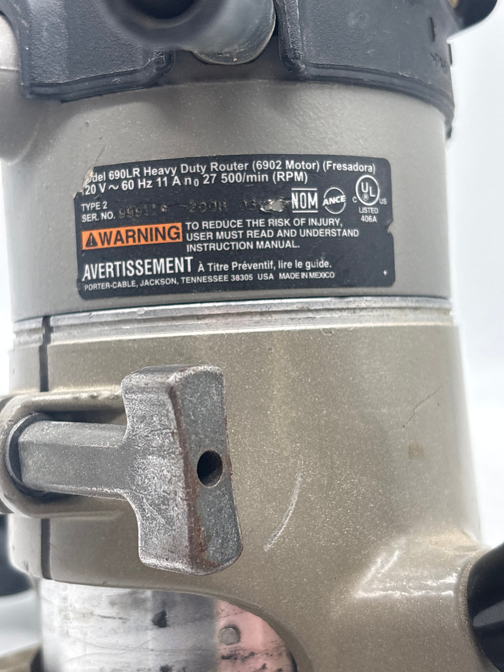 Porter Cable 690LR Corded Router Used