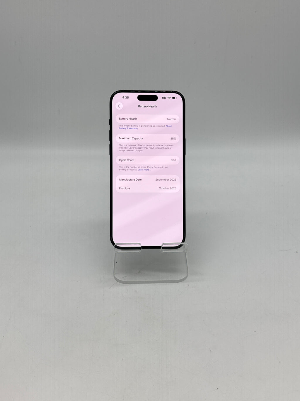 Apple iPhone 15 Pro Max 1TB Factory Unlocked Blue Titanium - Used with Box