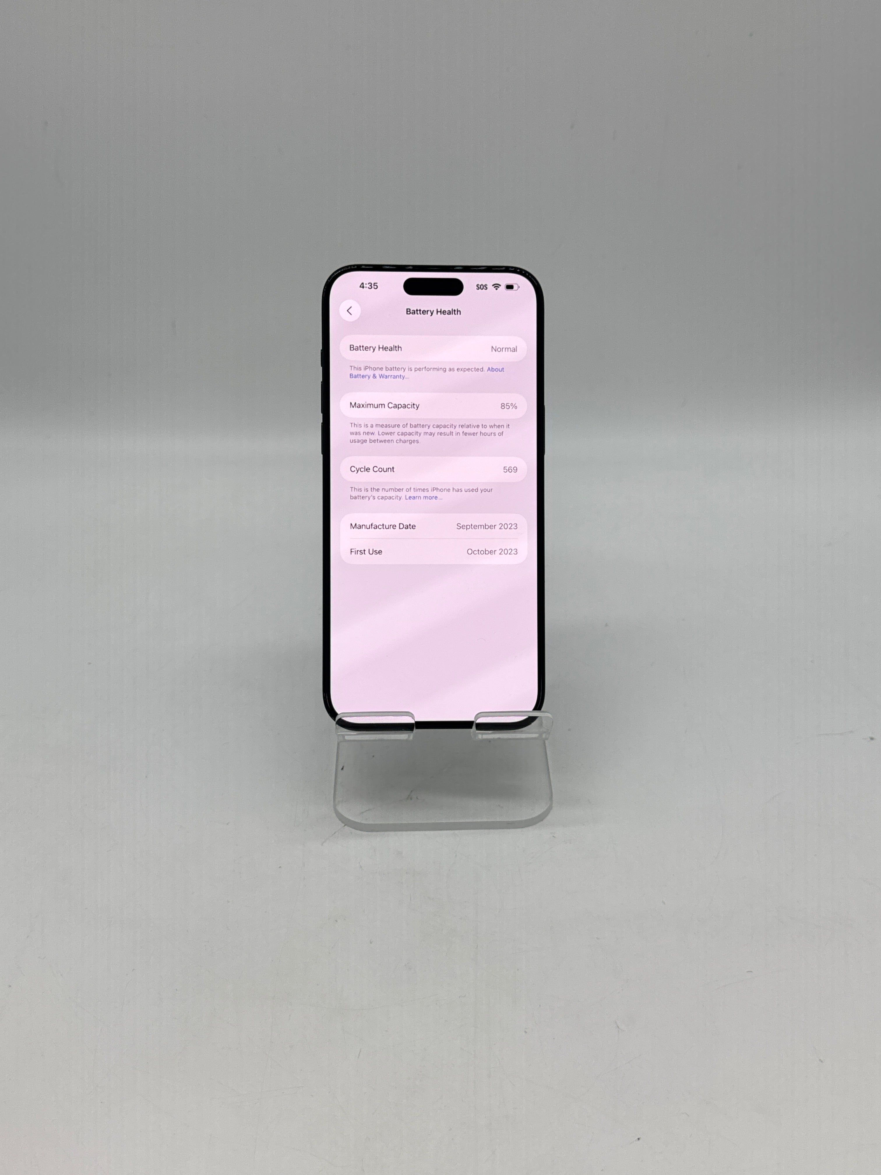 Apple iPhone 15 Pro Max 1TB Factory Unlocked Blue Titanium - Used with Box