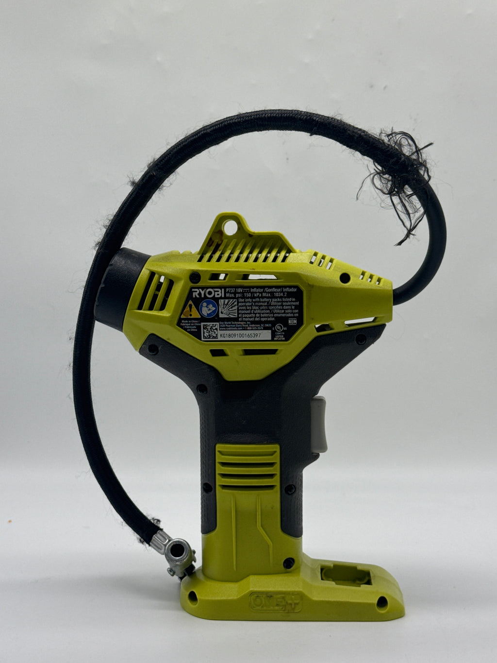 Ryobi 18V ONE+ Tool Bundle Drill Driver, LED Light, Inflator, Charger - Used