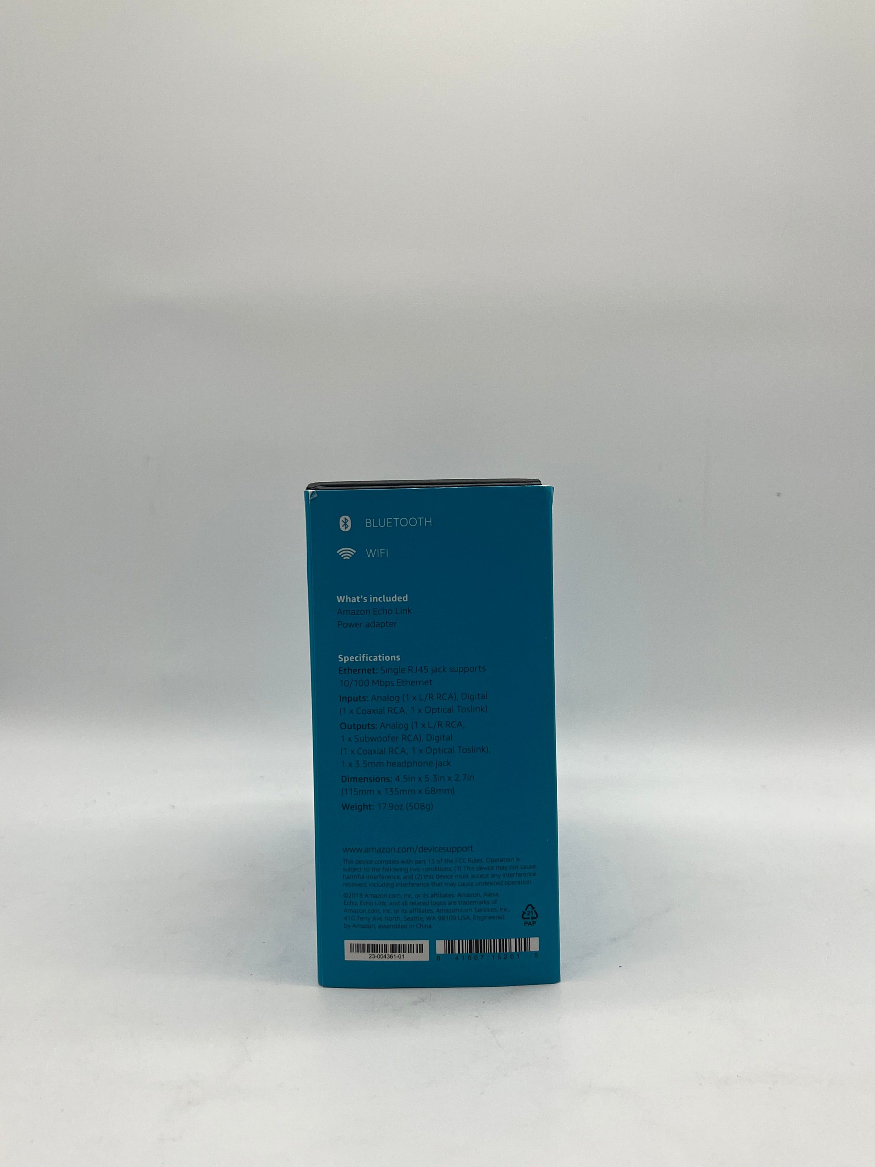 Amazon EchoLink Smart Assistant & Speaker Black - Open Box