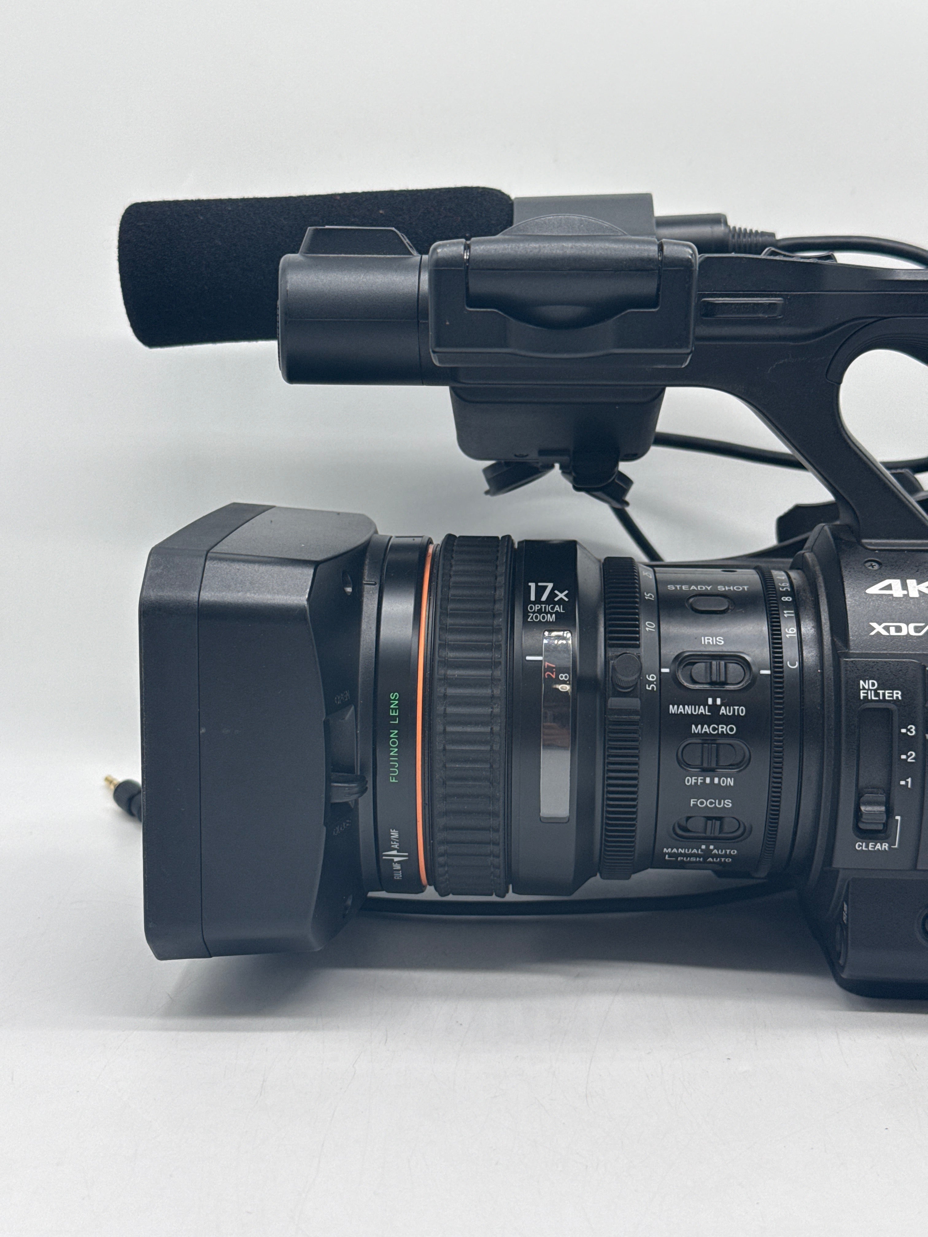 Sony PXW-Z280V 4K UHD Professional Camcorder 17x Zoom - 409 Hours