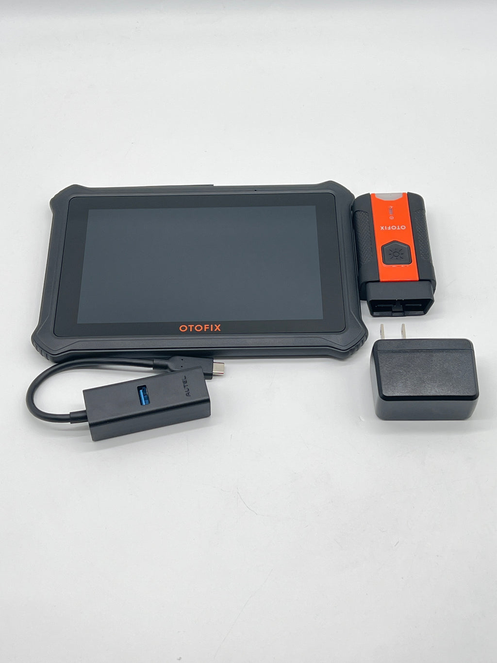 Otofix D1 Black Code Reader Scanner 7" LCD Touchscreen-For Parts with Carrying Case