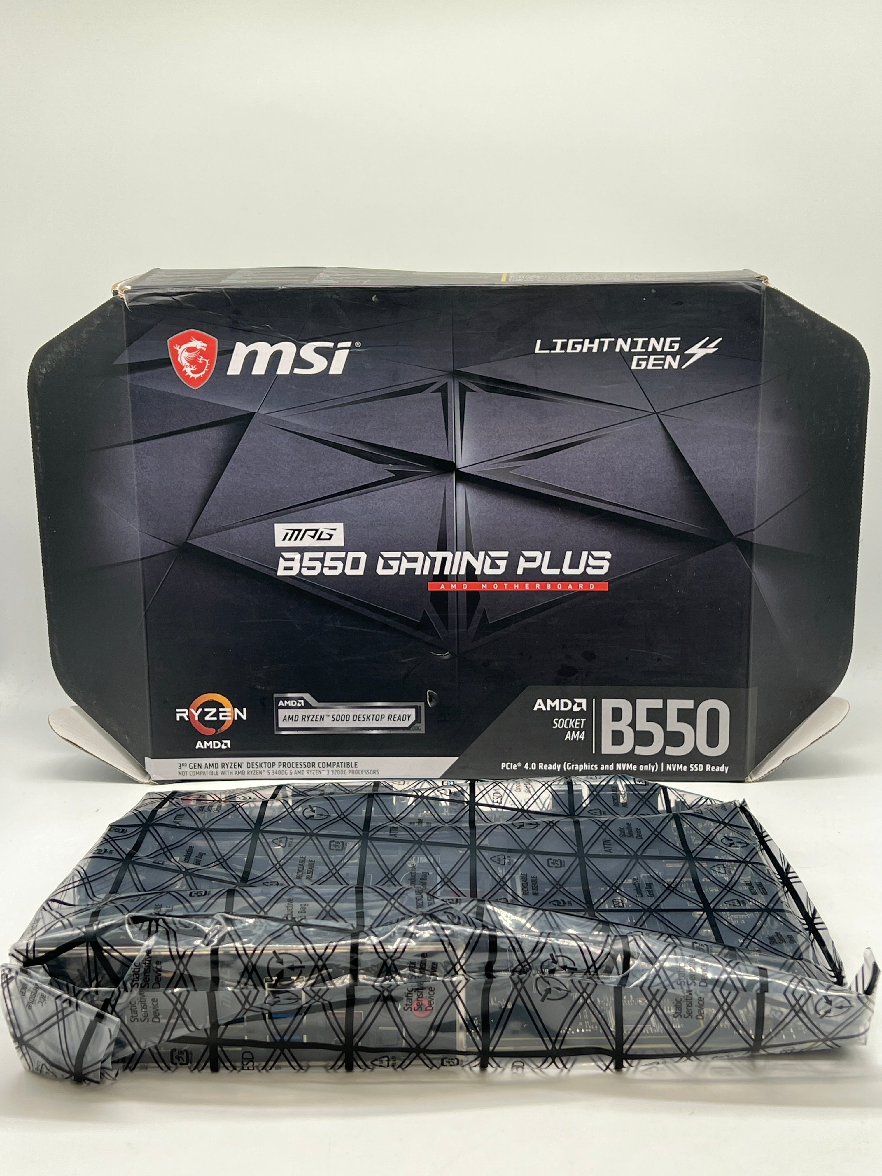 MSI MPG B550 Gaming Plus AM4 DDR4 ATX Motherboard - New in Box