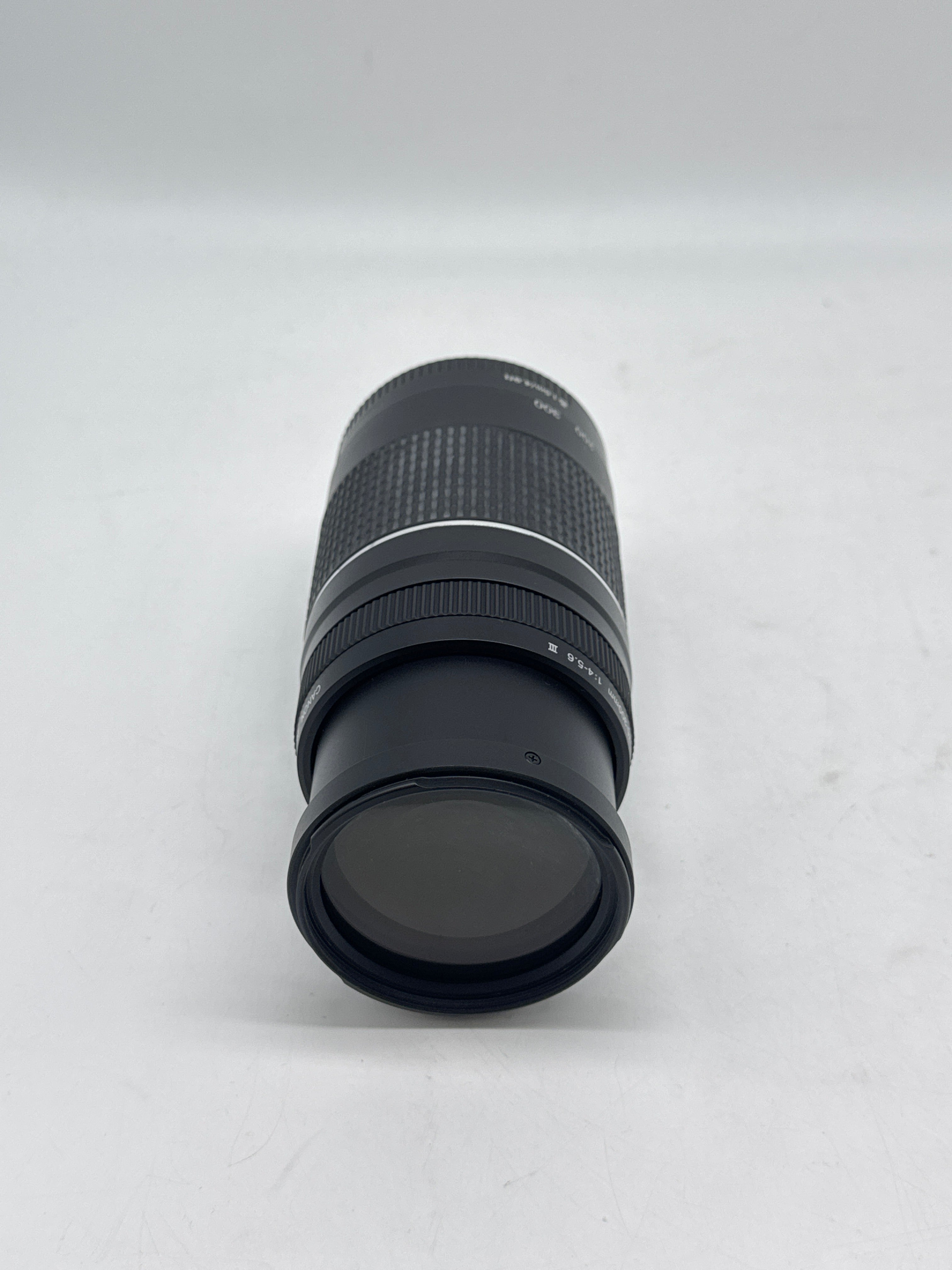 Canon Zoom EF 75-300mm 1:4-5.6 III Telephoto EF EF-S Black - TESTED & WORKS