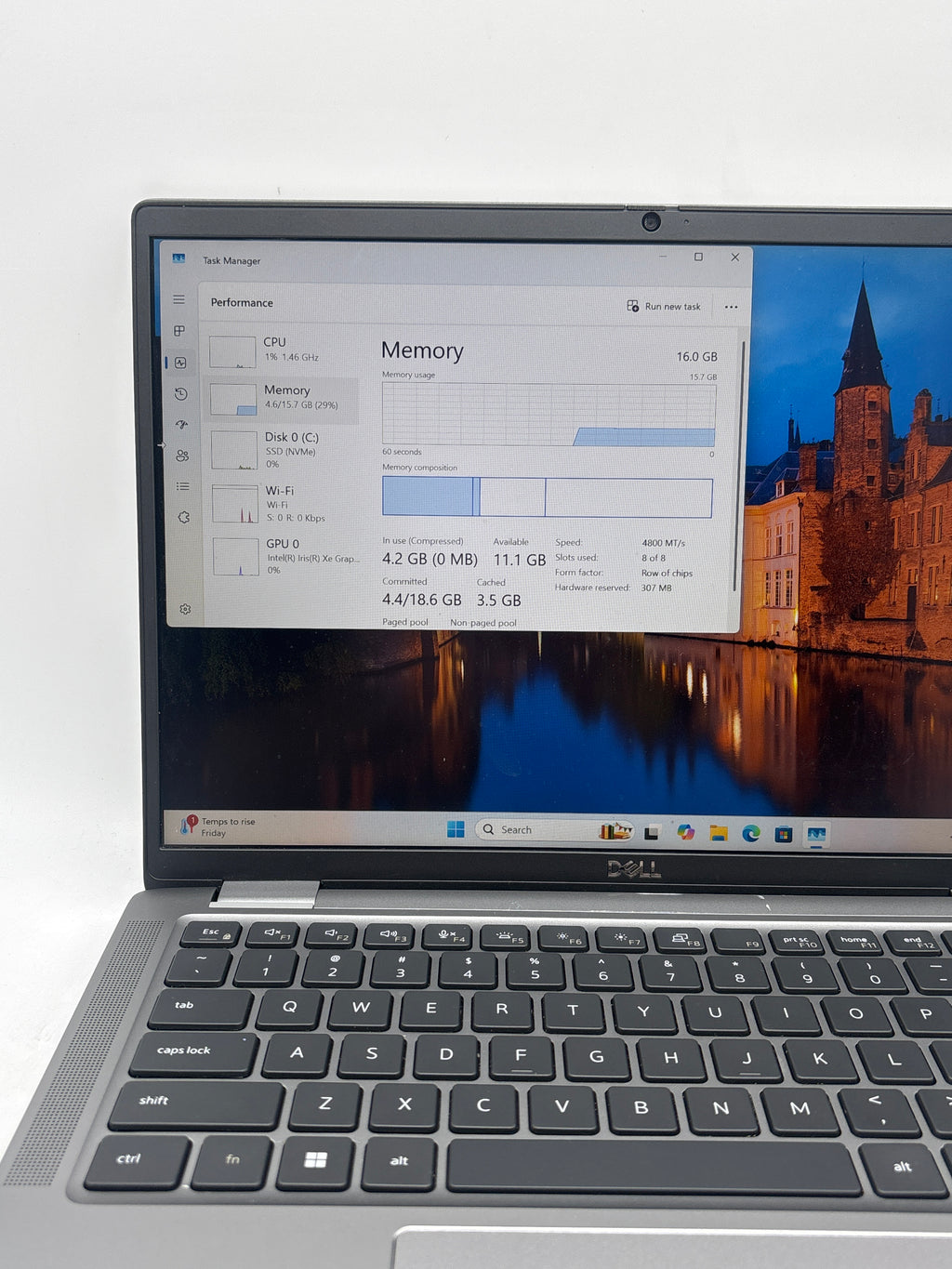 Dell Latitude 7340 14 inch i5-1345U 16GB RAM 512GB SSD Silver Used