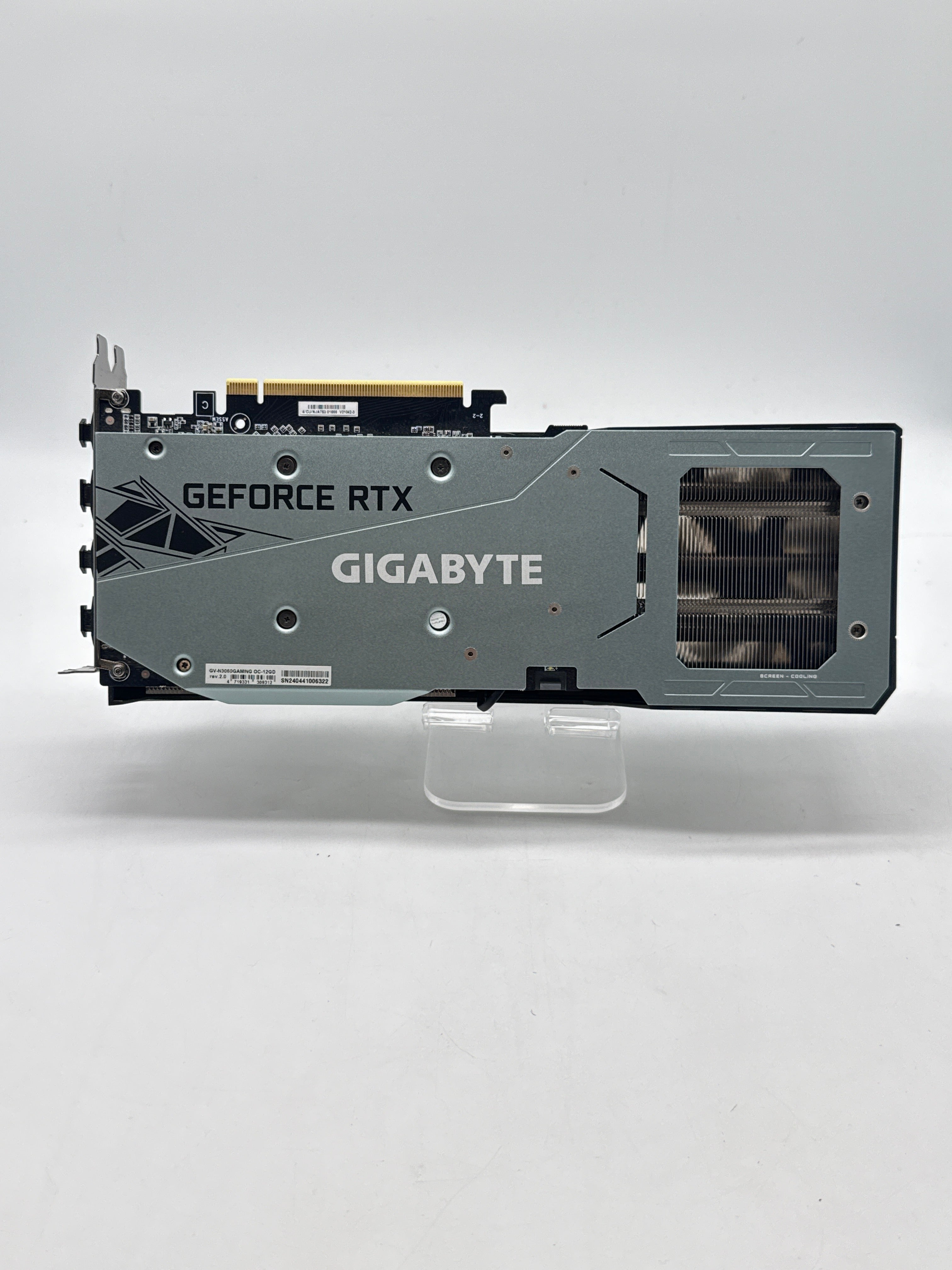 GIGABYTE NVIDIA GeForce RTX 3060 12GB GDDR6 Graphics Card - Used with Box