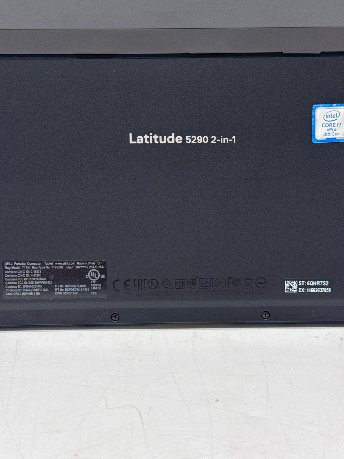 Dell Latitude 5290 2-in-1 12.3" Intel Core i7-8650U 16GB RAM 512GB SSD Black - Used