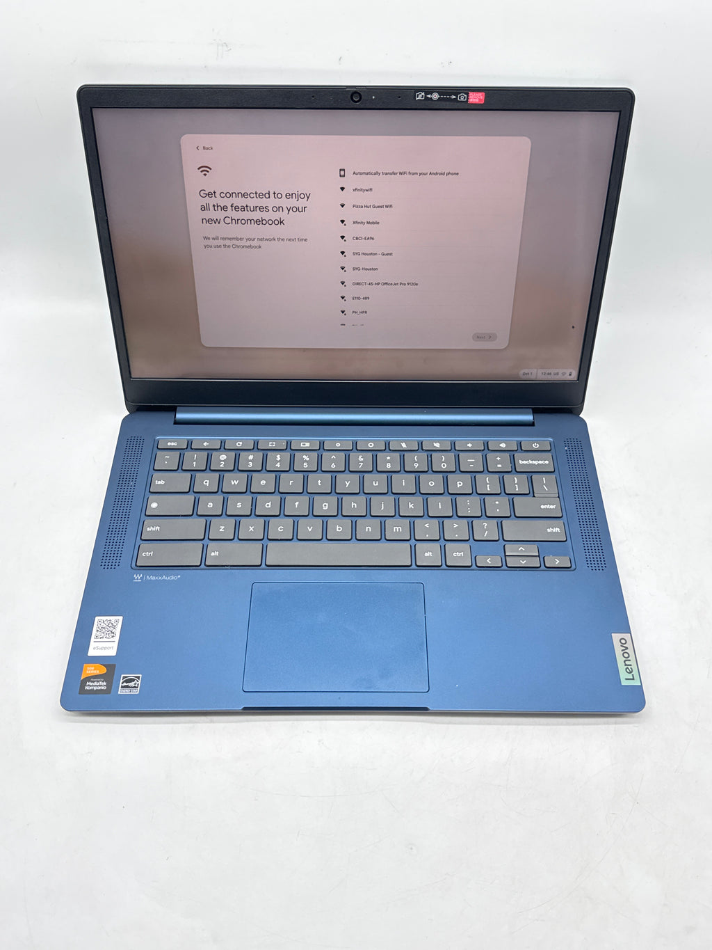 Lenovo IdeaPad Slim 3 Chrome 14M868 Kompanio 520 4GB RAM 64GB eMMC 14in - Used