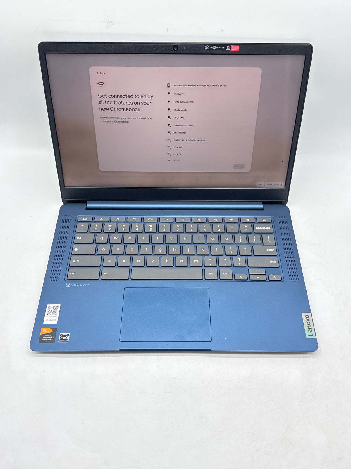 Lenovo IdeaPad Slim 3 Chrome 14M868 Kompanio 520 4GB RAM 64GB eMMC 14in - Used