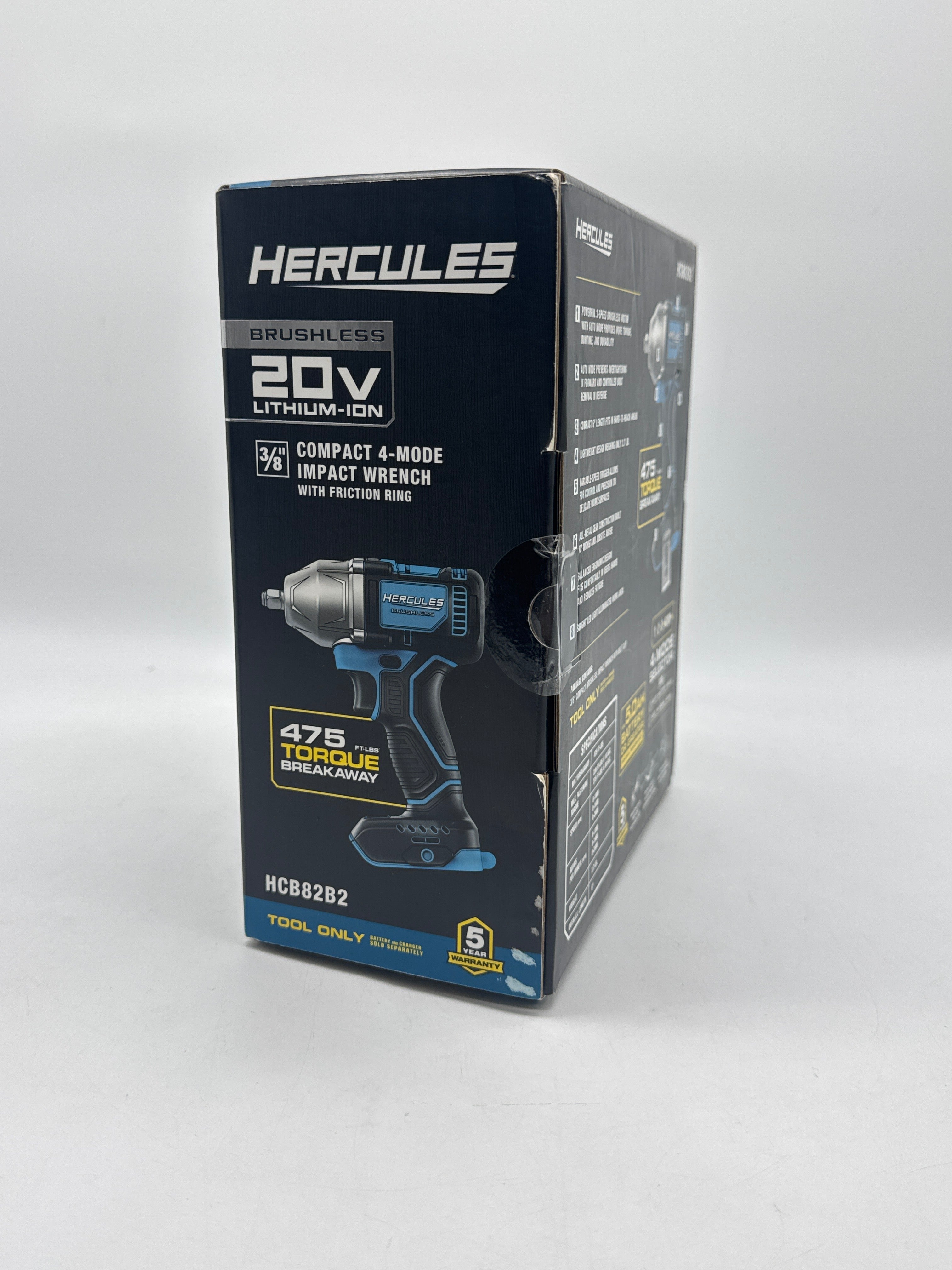 Hercules HCB82B2 12v 3/8 Compact Impact Wrench - New in Box
