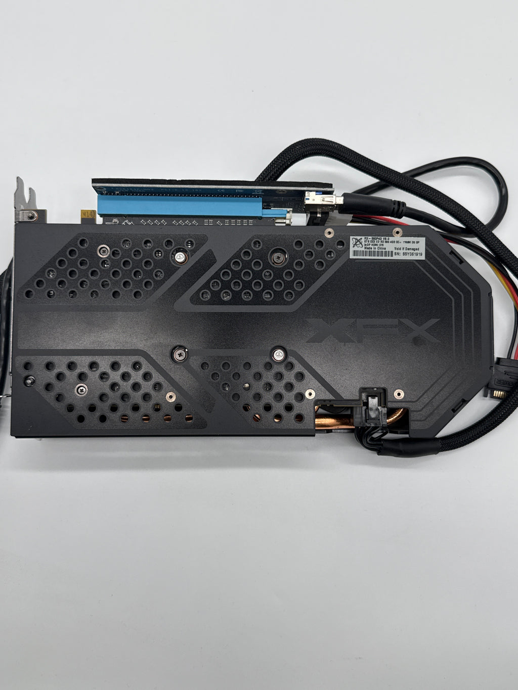 XFX RX 580 4GB Black AMD Radeon Graphics Card PCI Express
