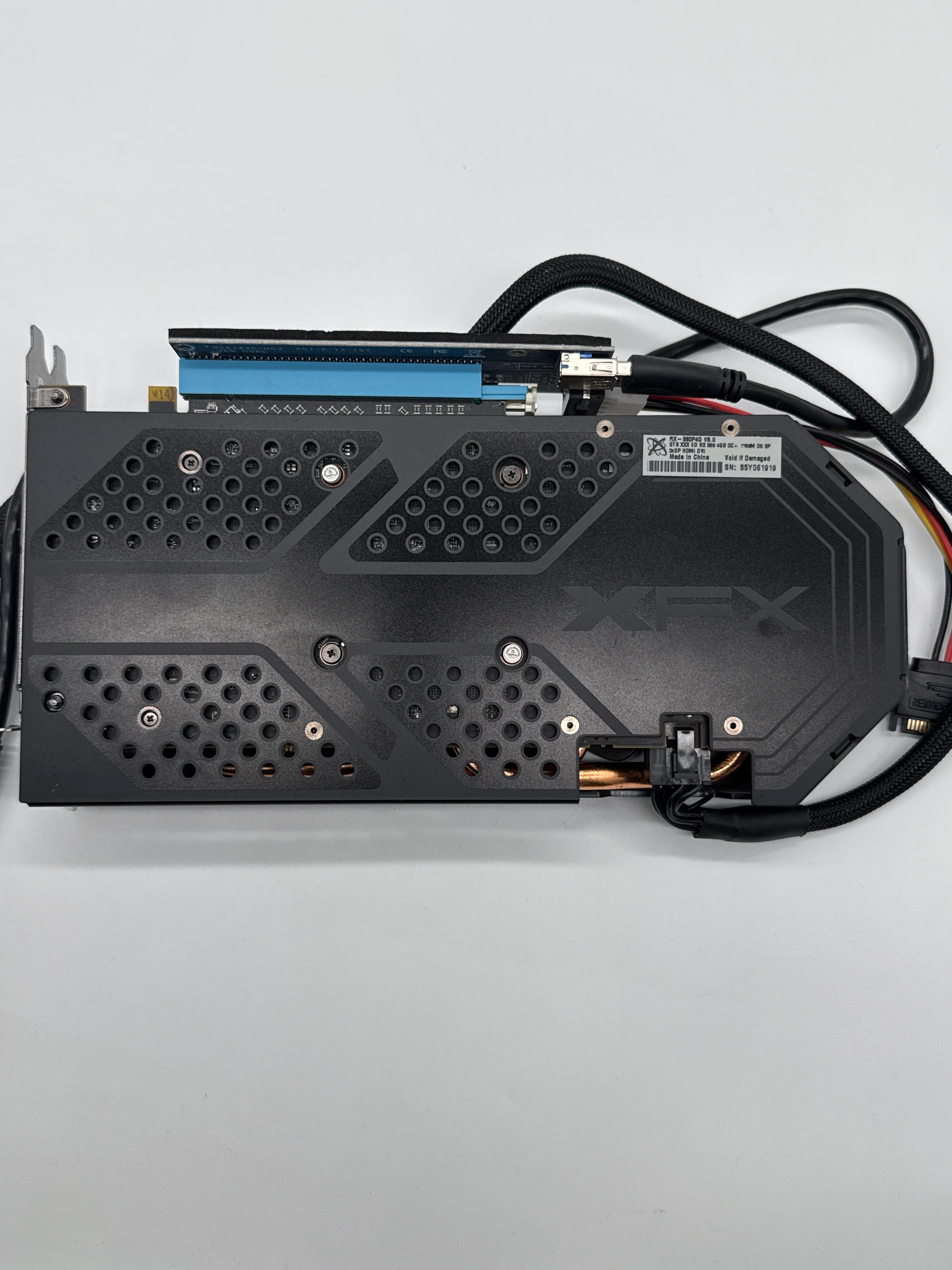 XFX RX 580 4GB Black AMD Radeon Graphics Card PCI Express