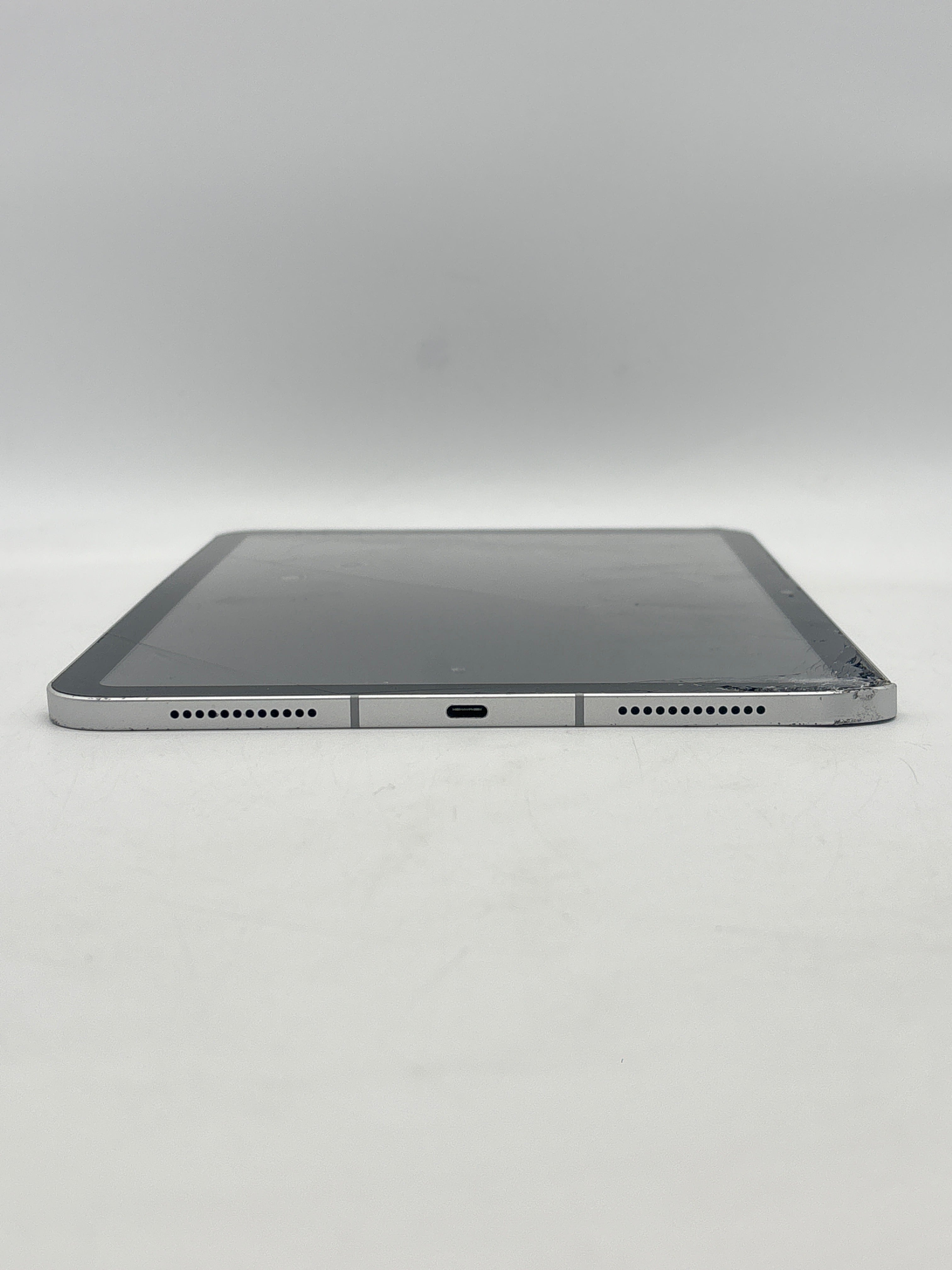 Apple iPad 10th Gen A2757 64GB Silver - Cracked Screen, Fingerprint Scanner not working