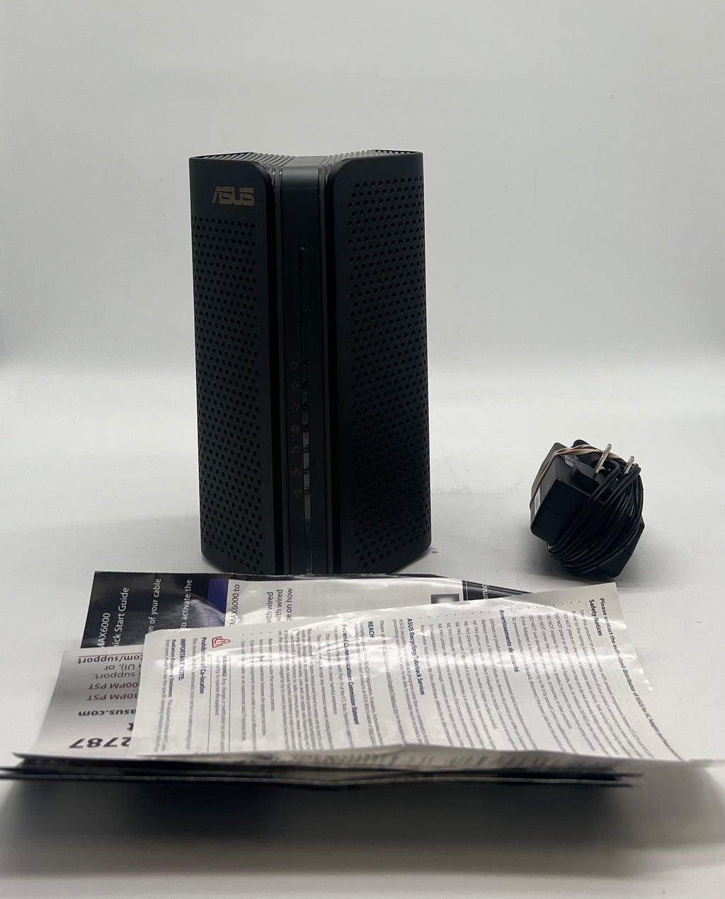 ASUS CMAX6000 WiFi 6 Cable Modem Wireless Router Gateway - Used With Box