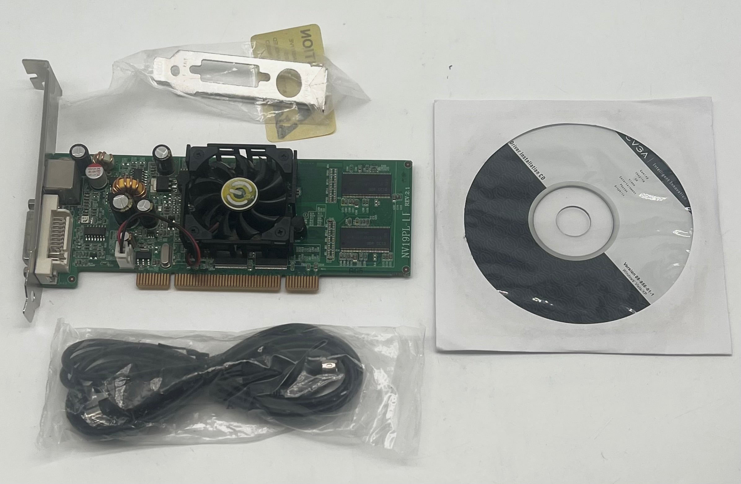 EVGA GeForce FX5200 128MB DDR SDRAM PCI Graphics Card - For Parts(Untested)