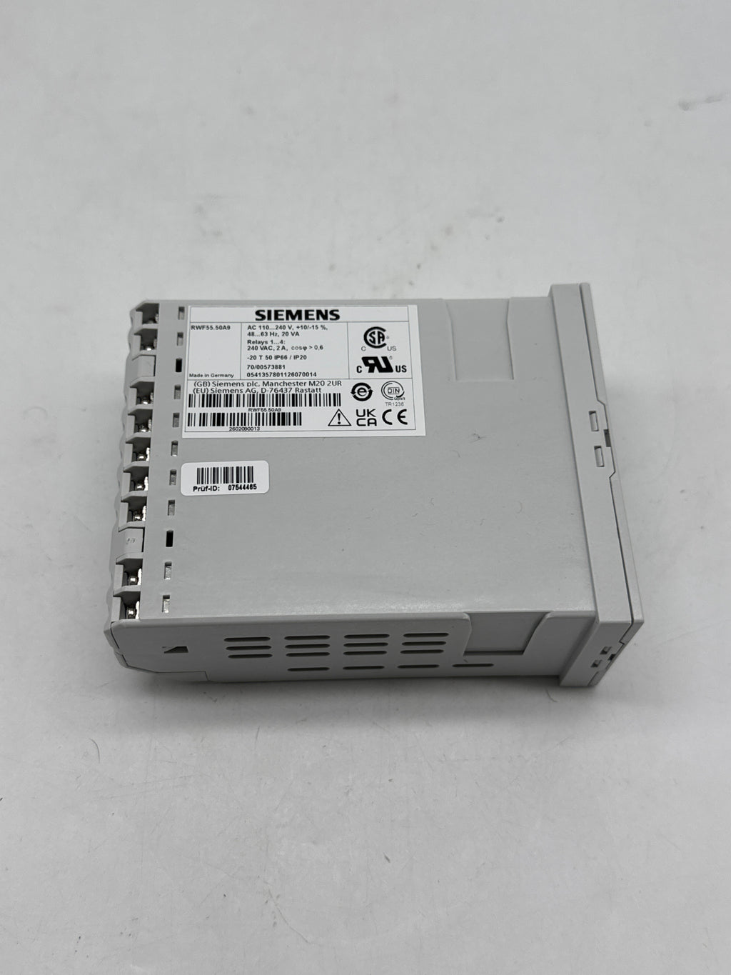 Siemens RWF55.50A9 Thermostat White New