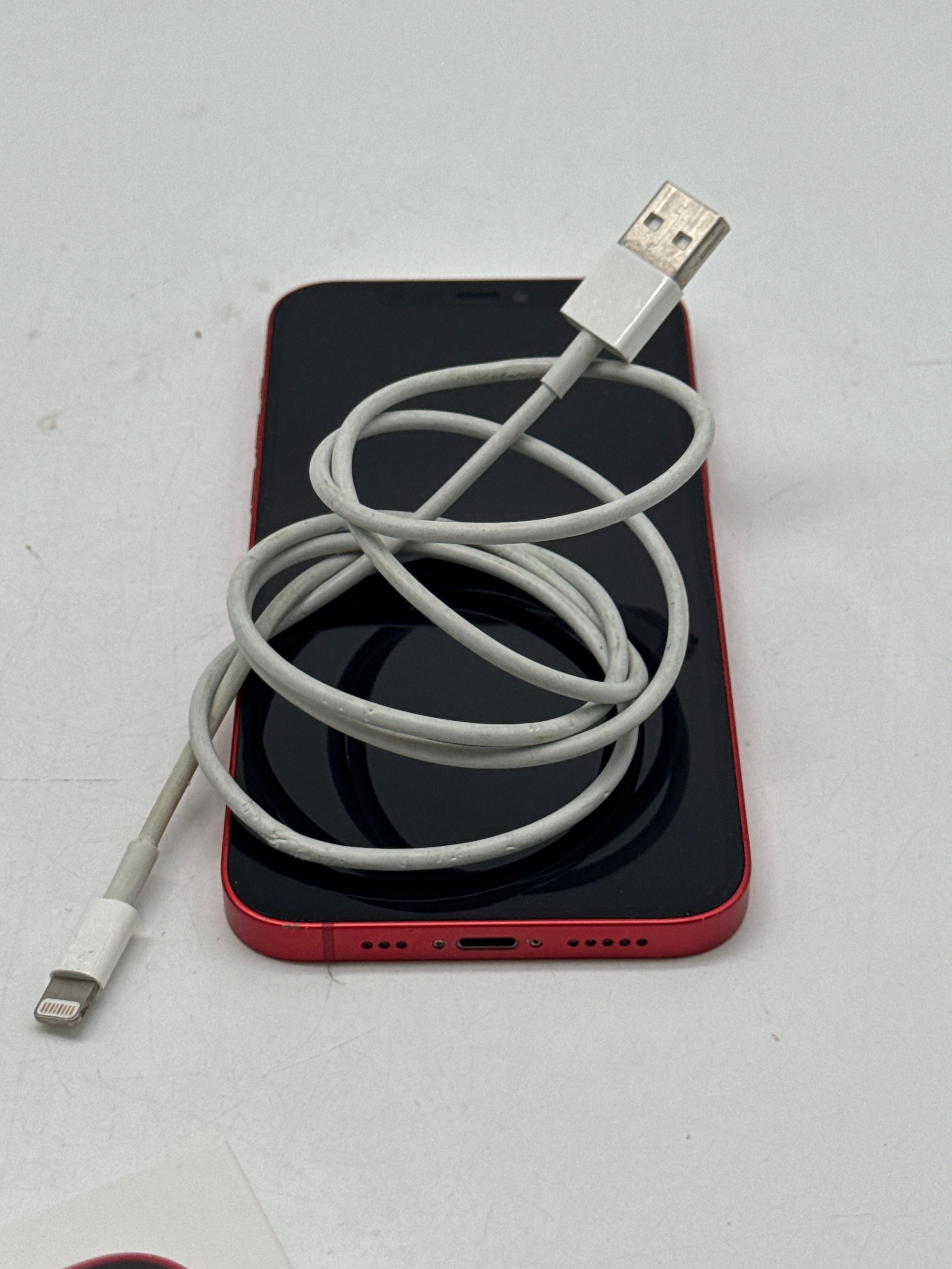 Apple iPhone 12 6.1" A2172 128GB Red Factory Unlocked - Used