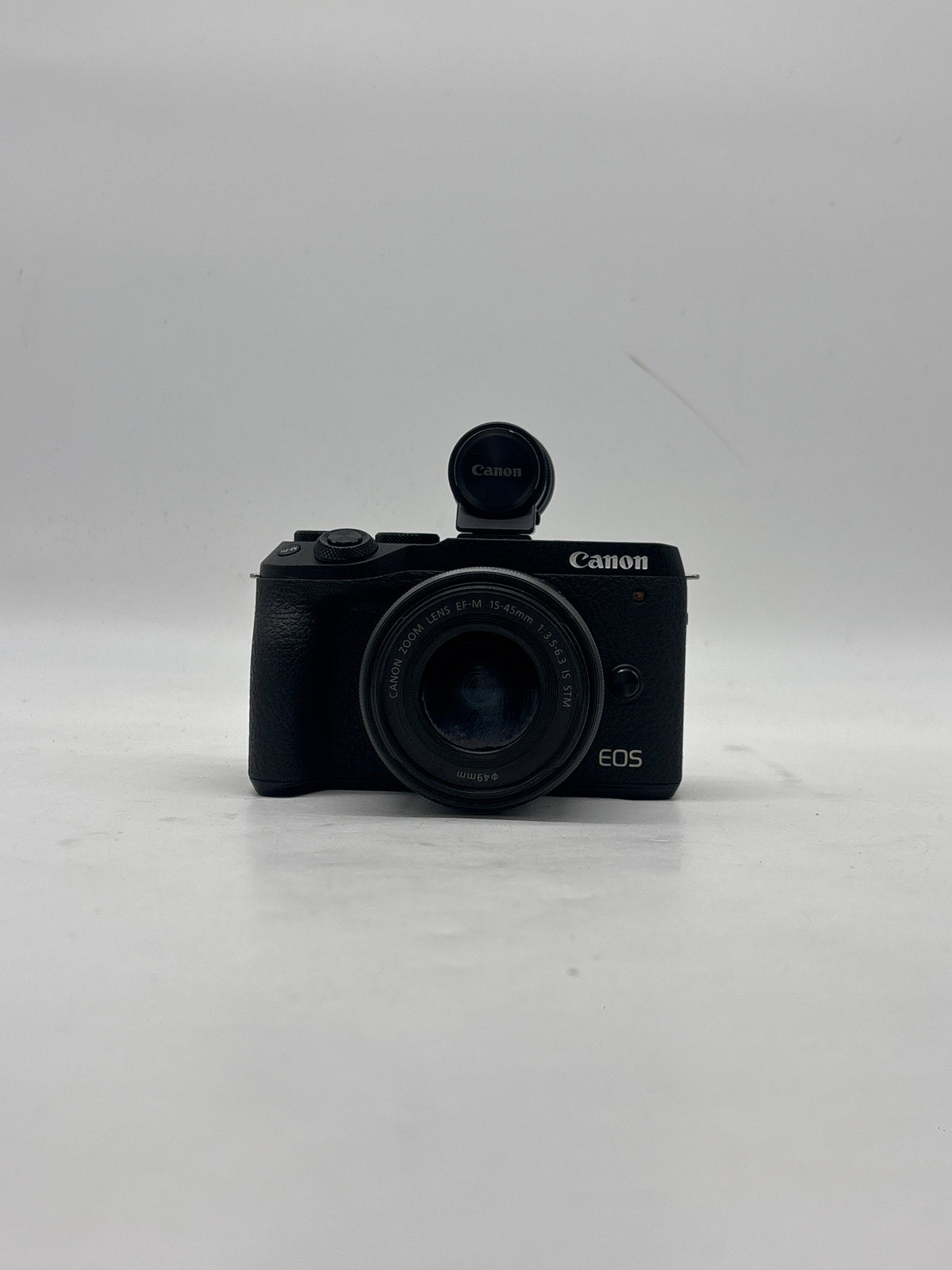 Canon EOS M6 Mark II Mirrorless w/ EF-M 15-45mm Lens Black - Used