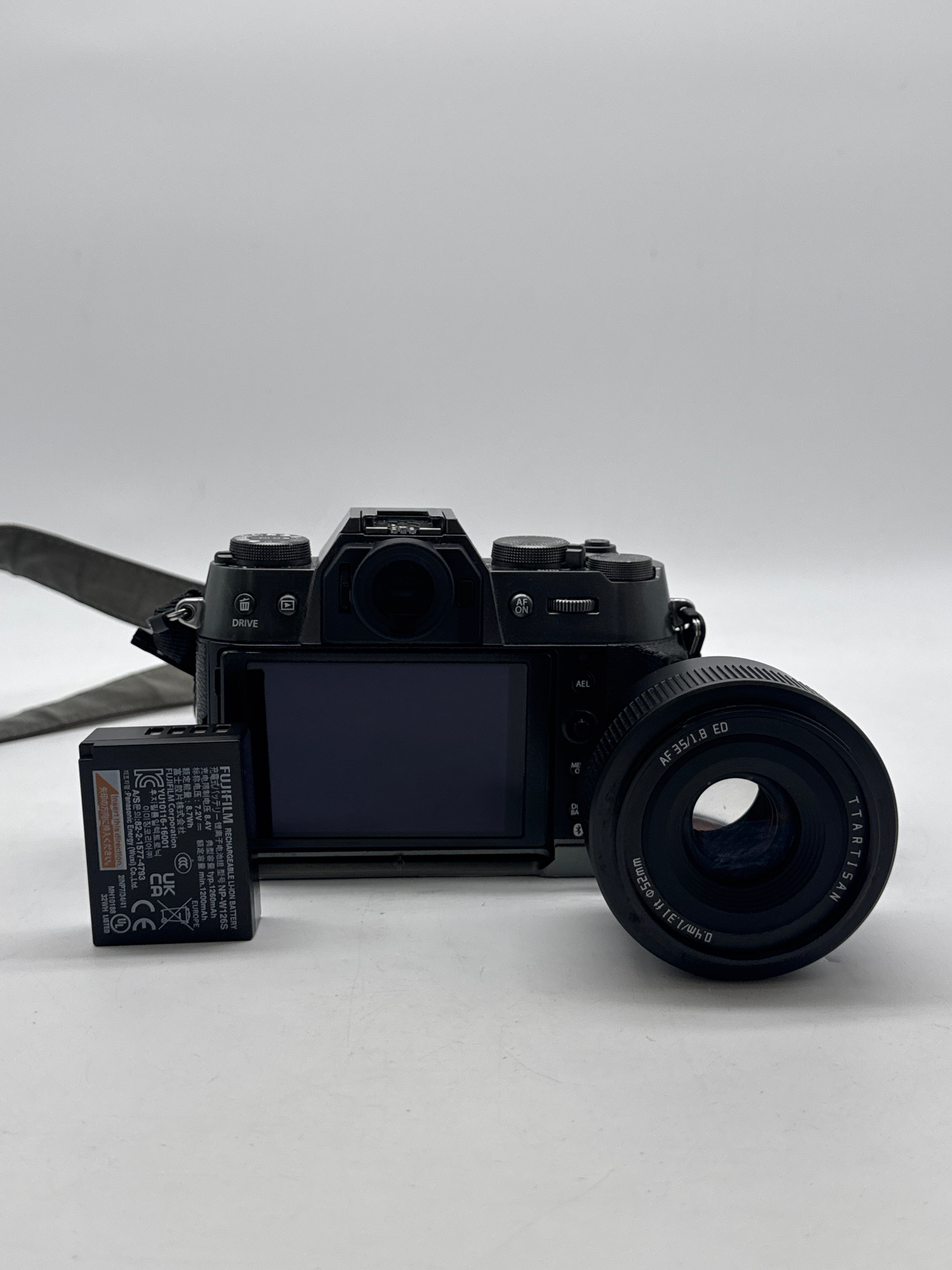 Fujifilm X-T50 Black 40.2 MP Camera W/ TTARTISAN AF 35/1.8 ED 52mm (ShutterCount 12439)