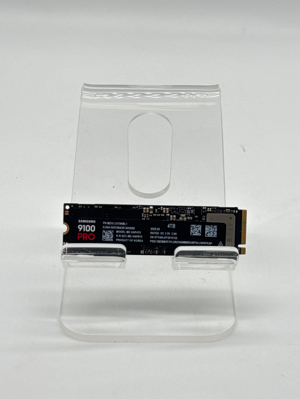 Samsung 9100 Pro 4TB M.2 PCIe 5.0 NVMe SSD MZ-VAP4T0 Black - Used