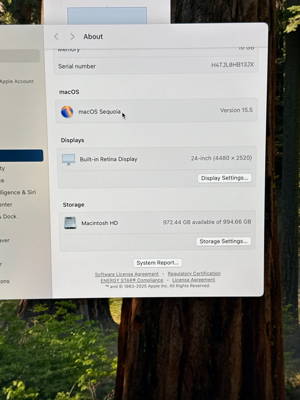 Apple iMac 24" A2438 M1 16GB RAM 1TB SSD - Blue