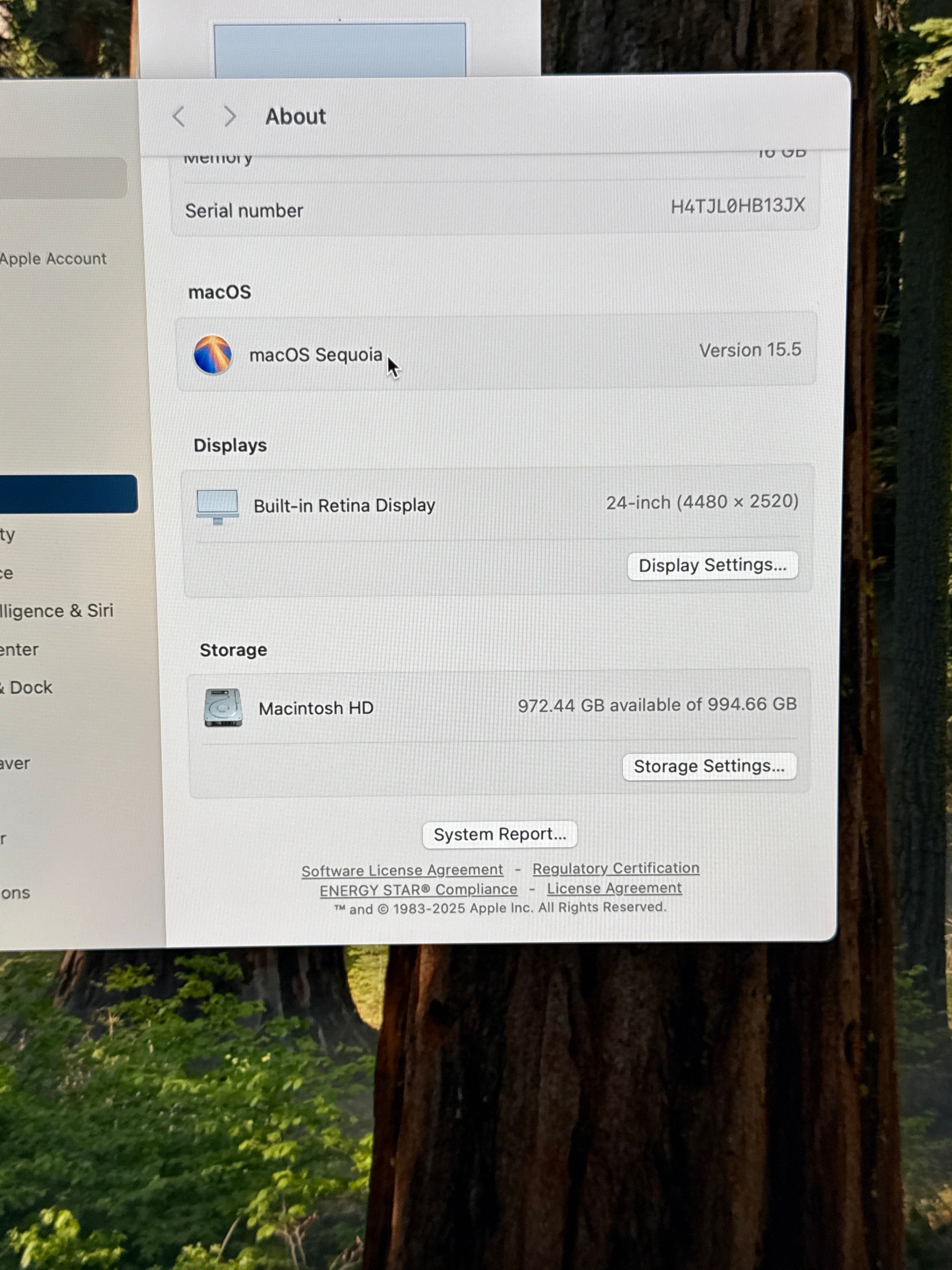 Apple iMac 24" A2438 M1 16GB RAM 1TB SSD - Blue