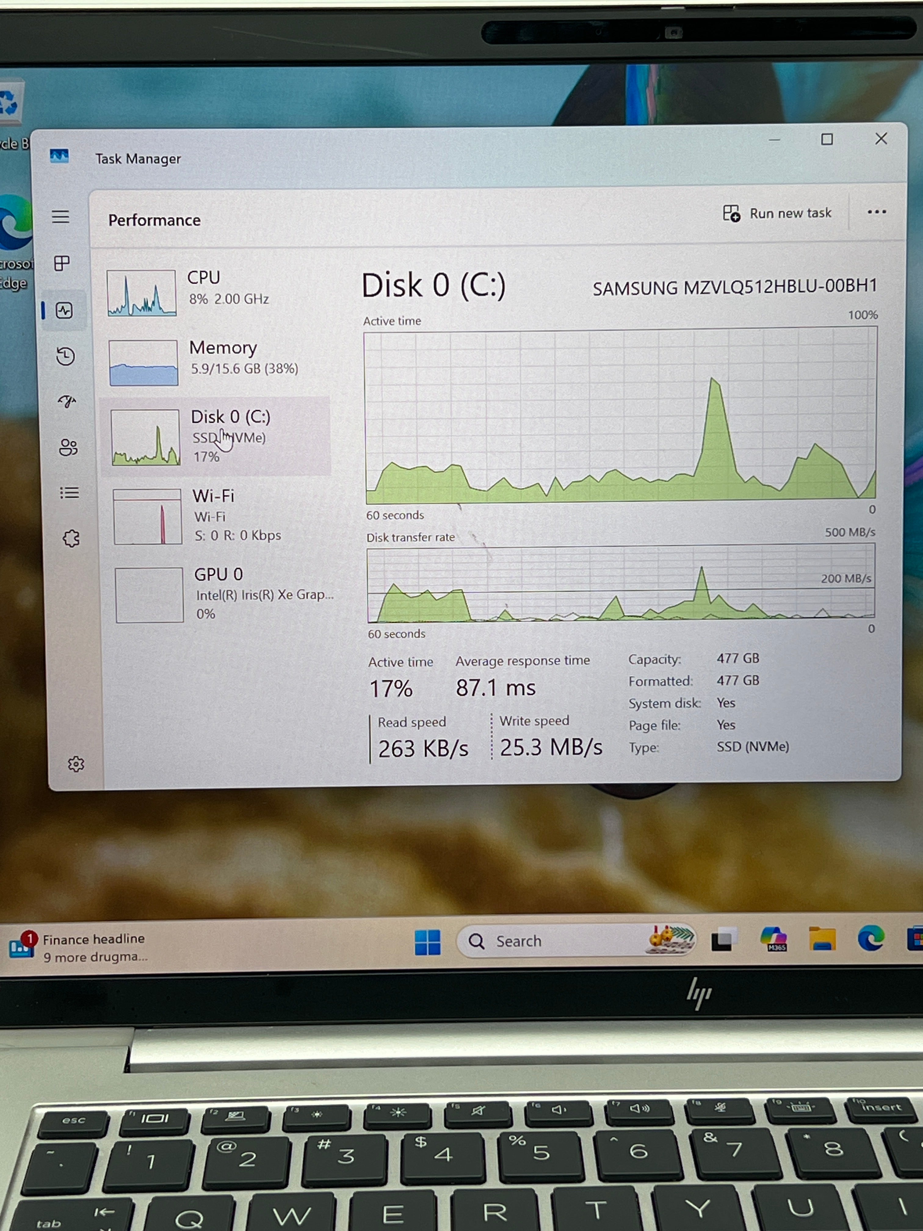 HP EliteBook 840 G9 i7 12th Gen 16GB RAM 512GB SSD