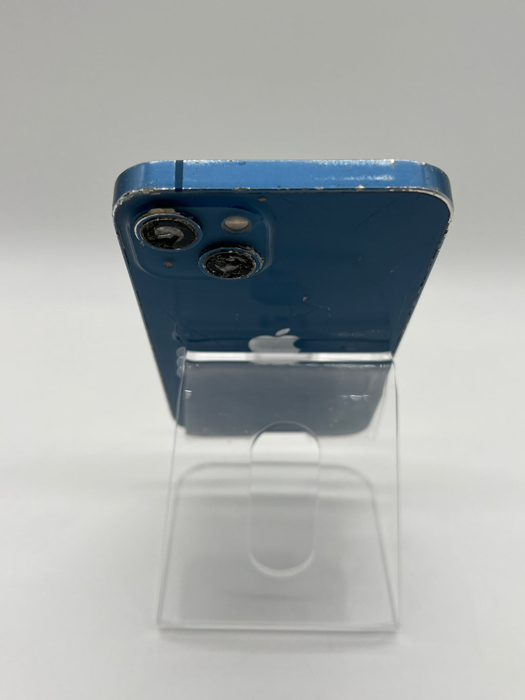Unlocked Apple iPhone 13 128GB Blue For Parts Broken