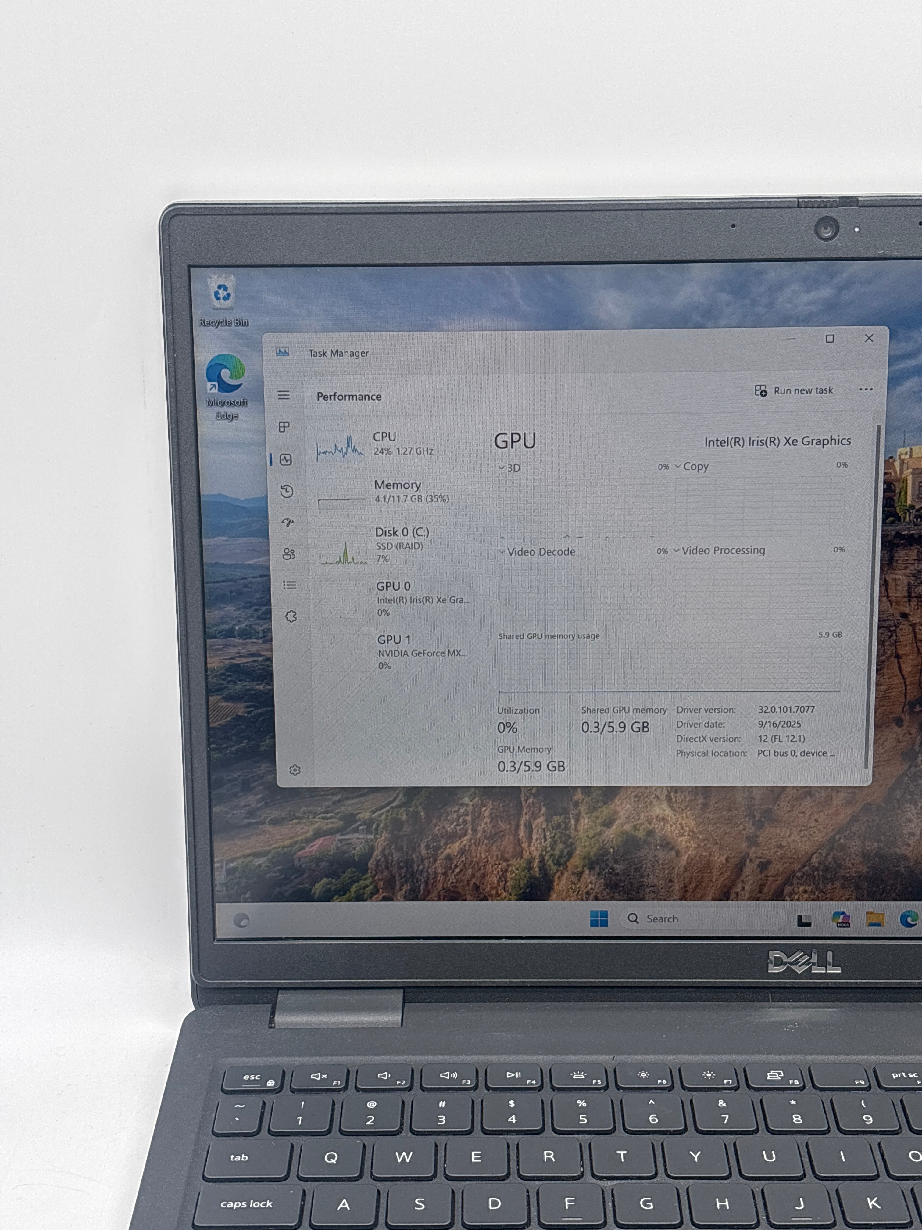 Dell Latitude 3520 15.6" i5-1135G7 12GB RAM 256GB SSD - Remotely Managed
