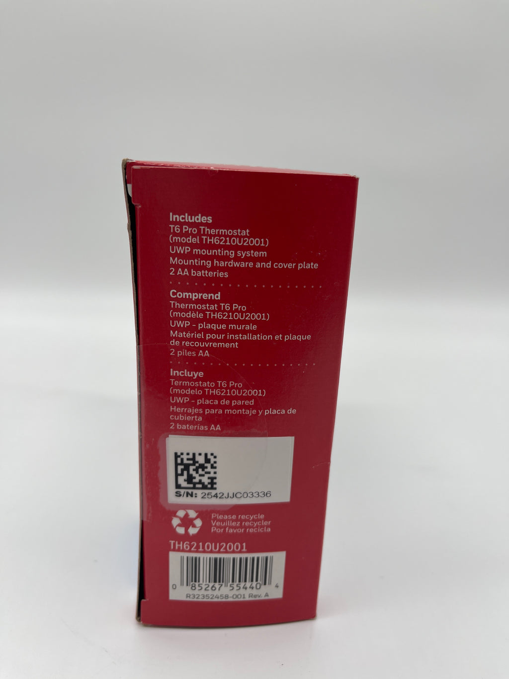 Honeywell T6 Pro Programmable Thermostat (TH6210U2001)