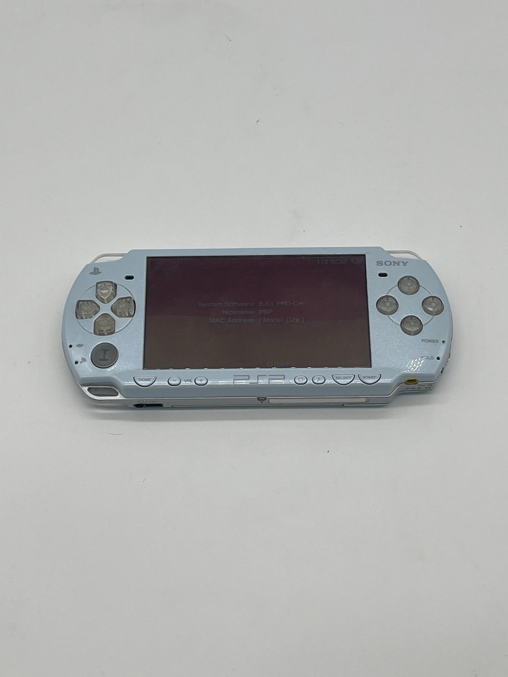 Sony PSP 2000 Blue Handheld Console with Charger - Used