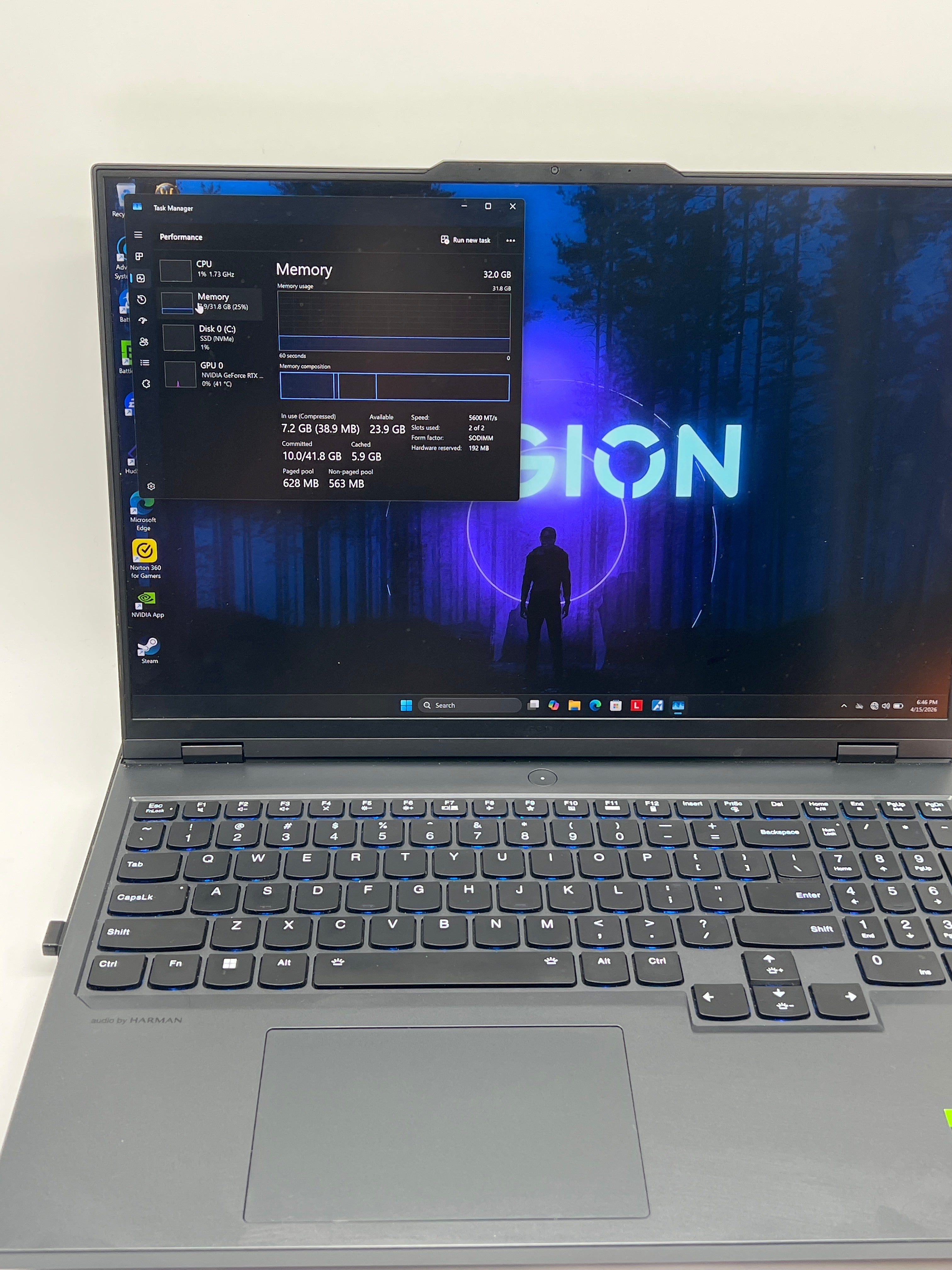 Lenovo Legion Pro 7 i9-13900HX 32GB RAM 1TB SSD GeForce RTX 4080 - Used