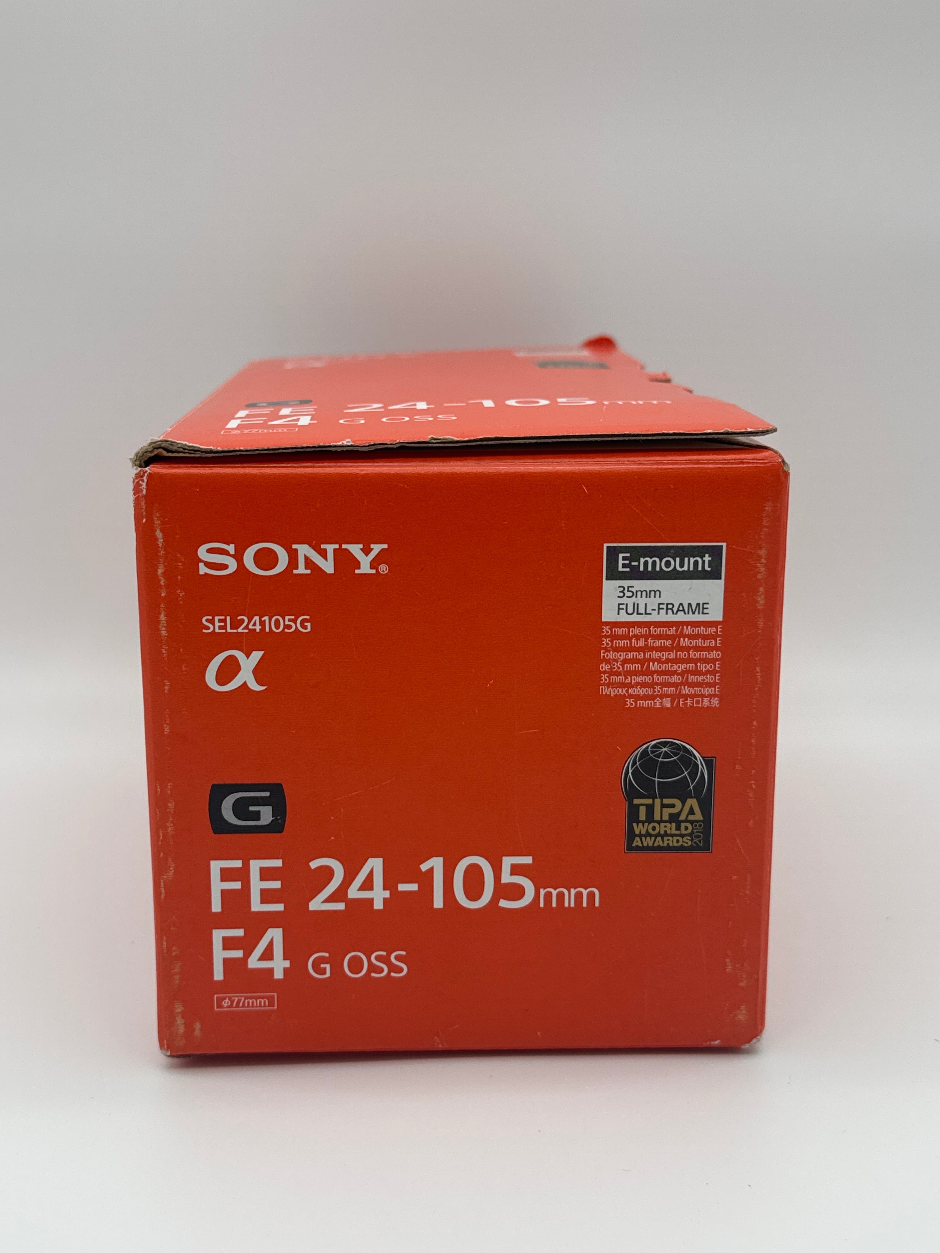 Sony FE 24-105mm f/4 G OSS SEL24105G Standard Zoom Sony E Mount - New
