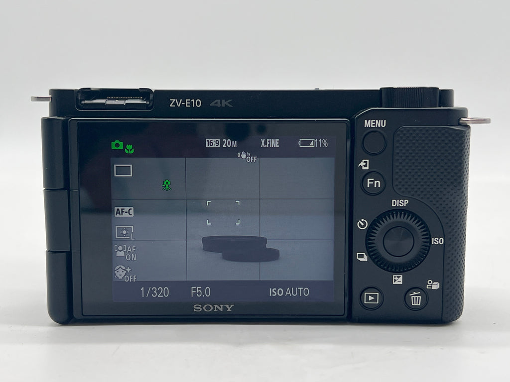 Sony Alpha ZV-E10 Mirrorless Digital Camera Shutter Count 255 - Used